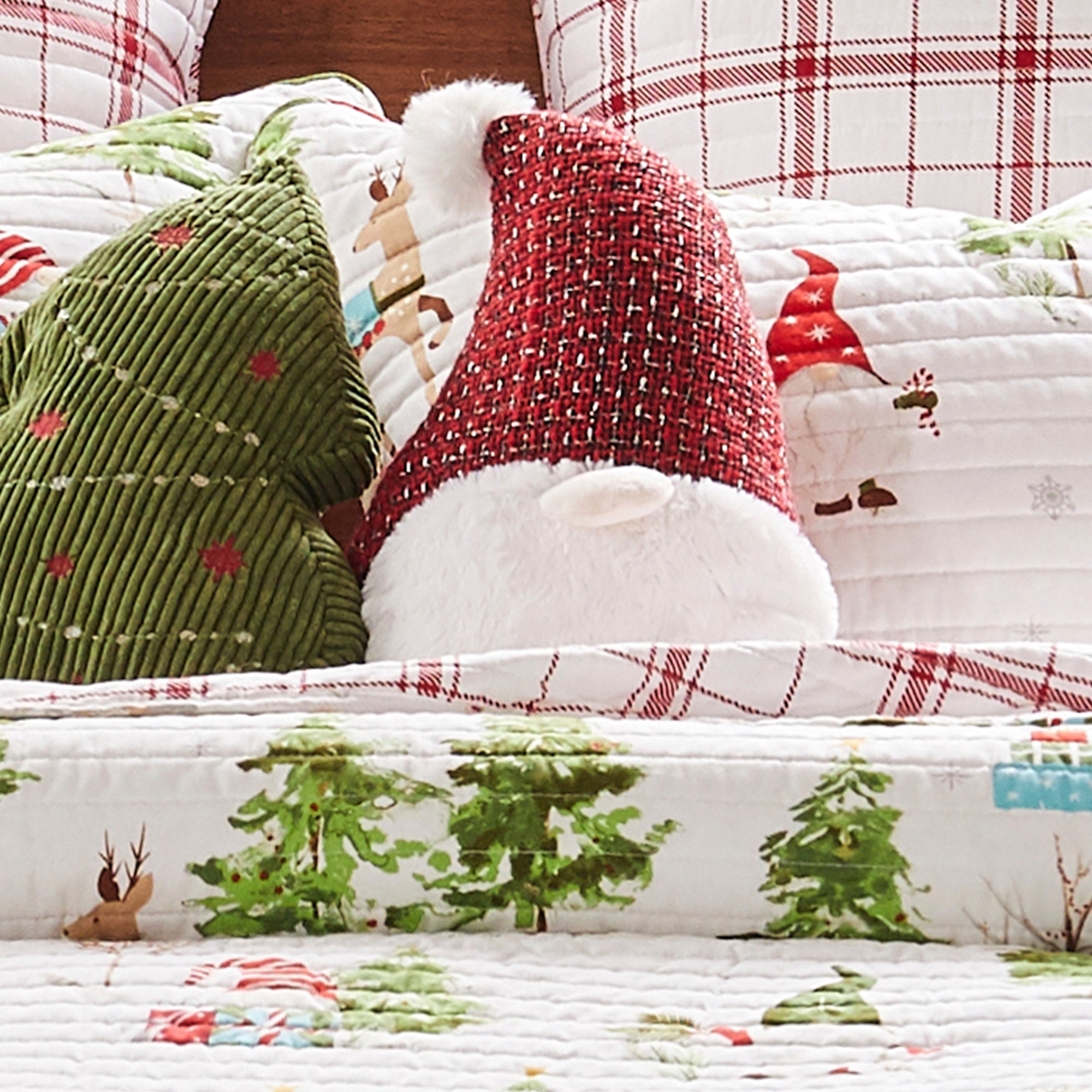 Levtex Home Gnome Forest Gnome Pillow Decorative Pillows