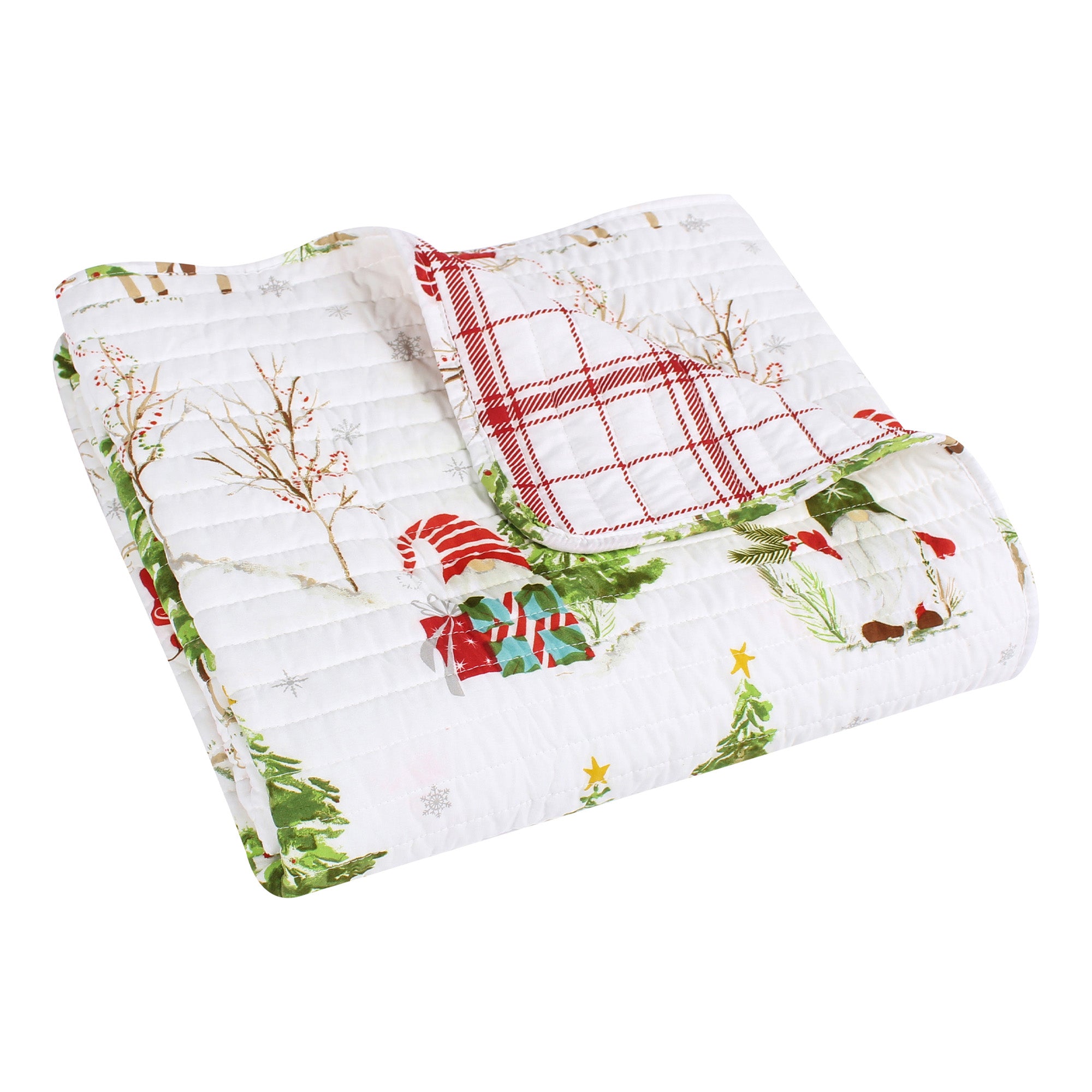 Levtex Home Gnome Forest Quilted Throw Throws