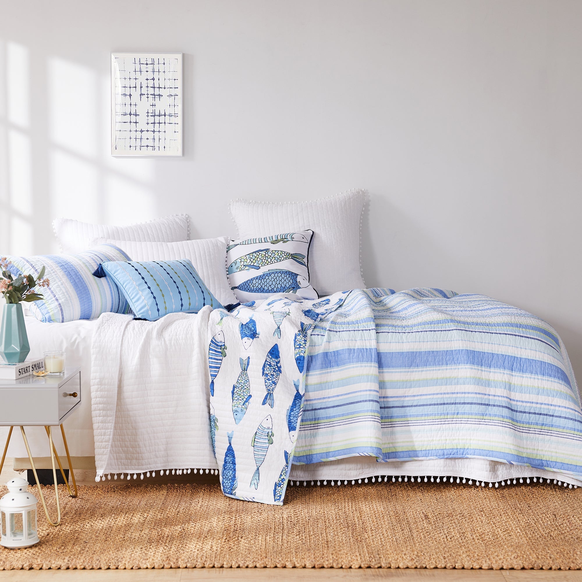 Levtex Home Catalina Fish Quilt Set Quilts