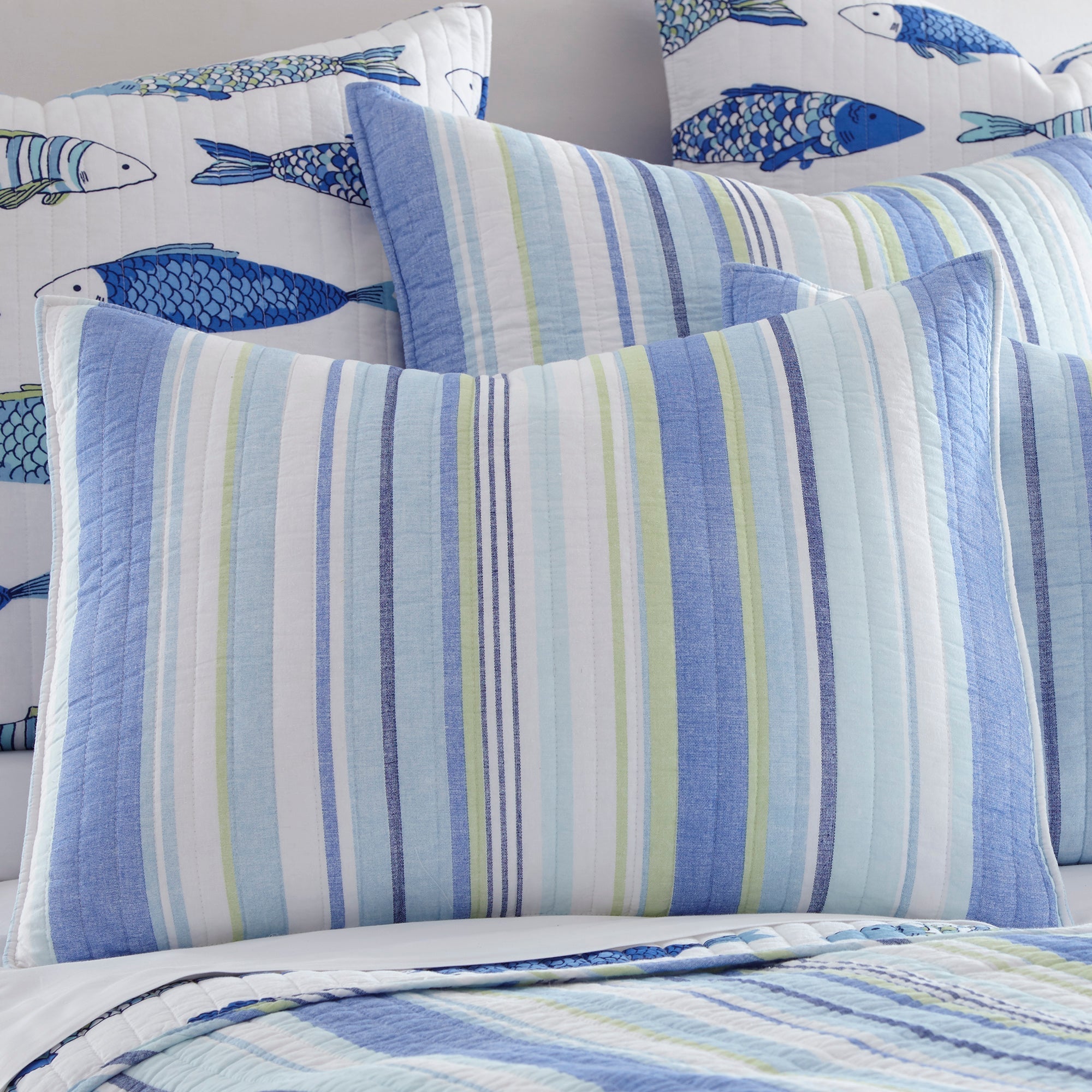 Levtex Home Catalina Fish Quilt Set Quilts