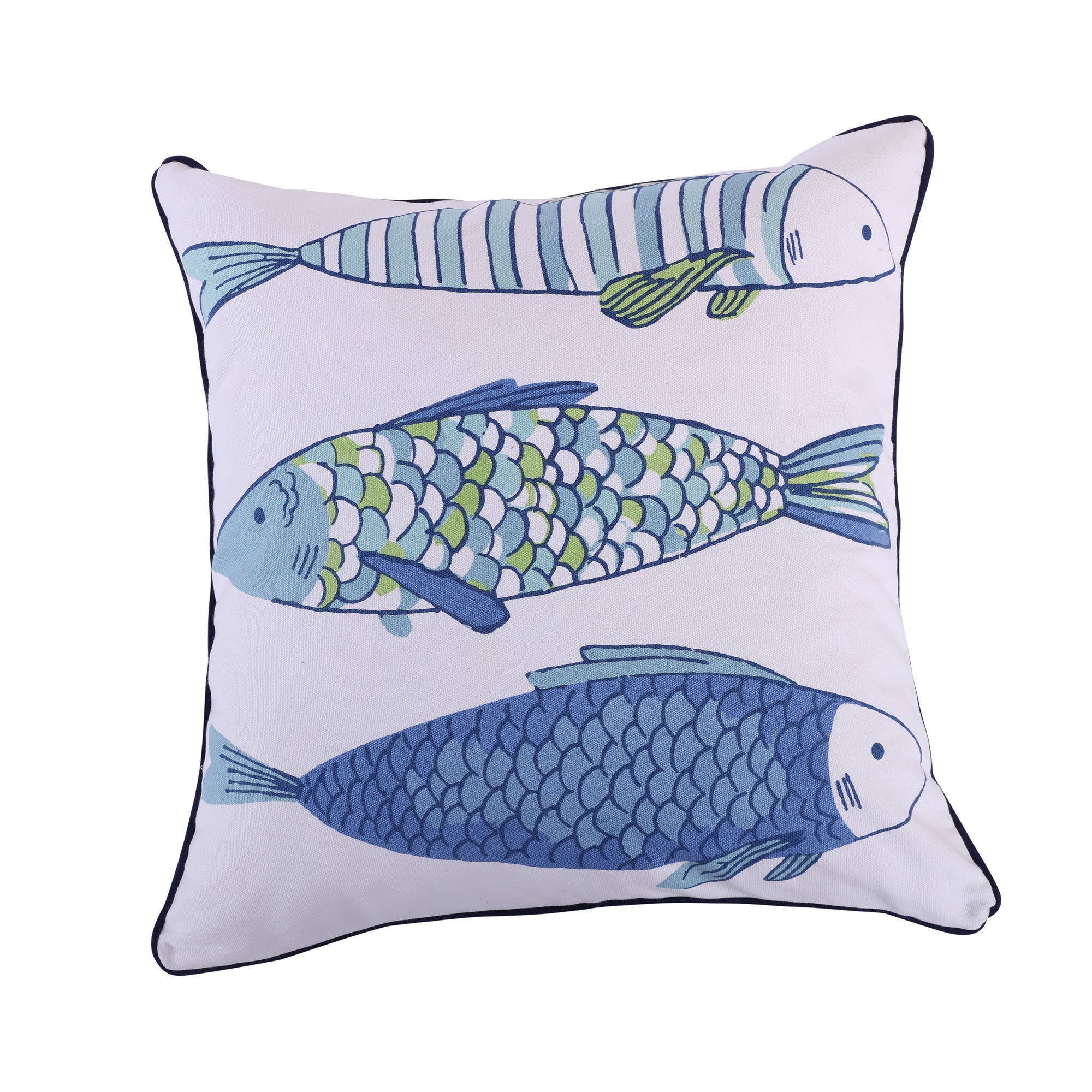 Levtex Home Catalina Fish Printed Fish pillow Decorative Pillows