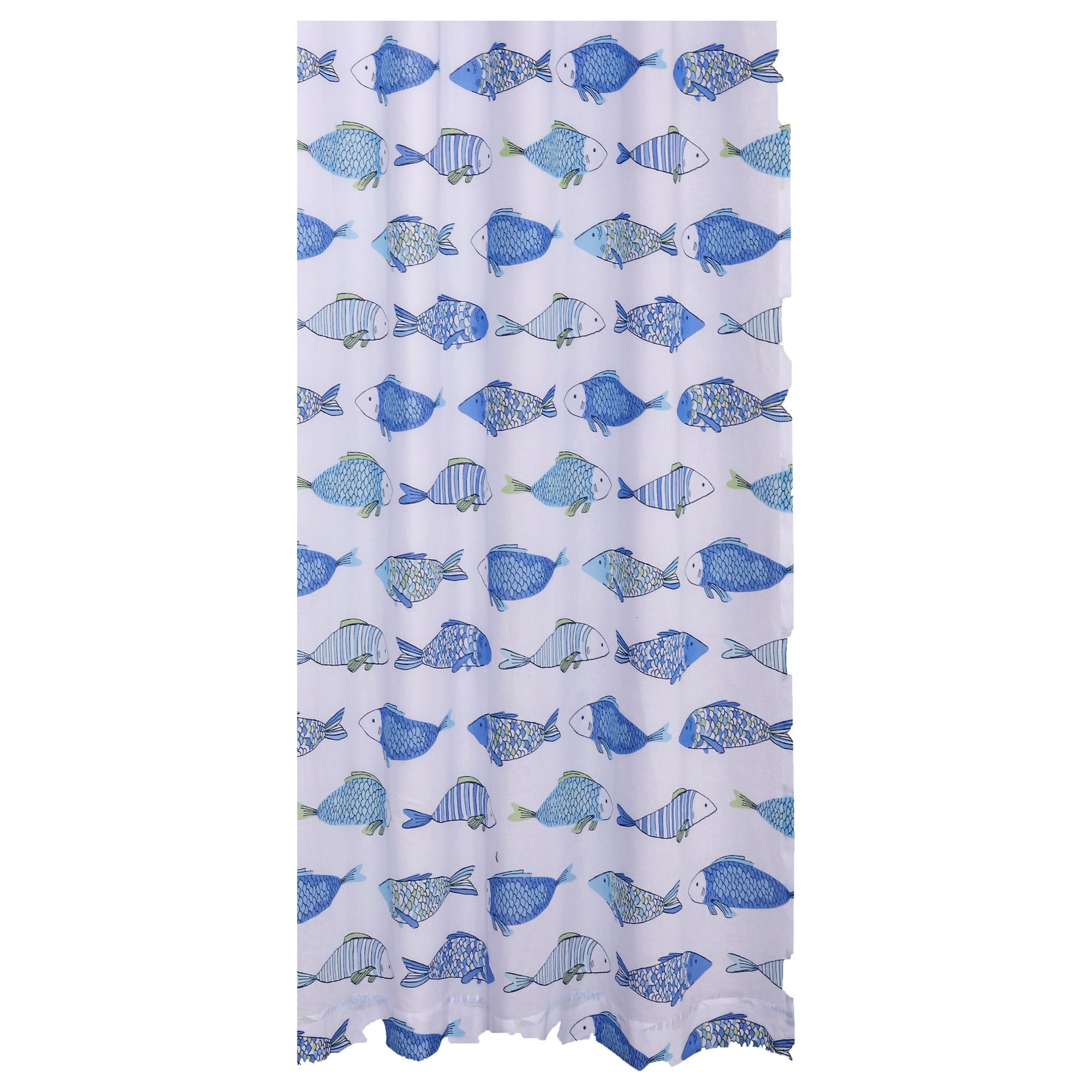 Levtex Home Catalina Fish Shower Curtain Shower Curtains