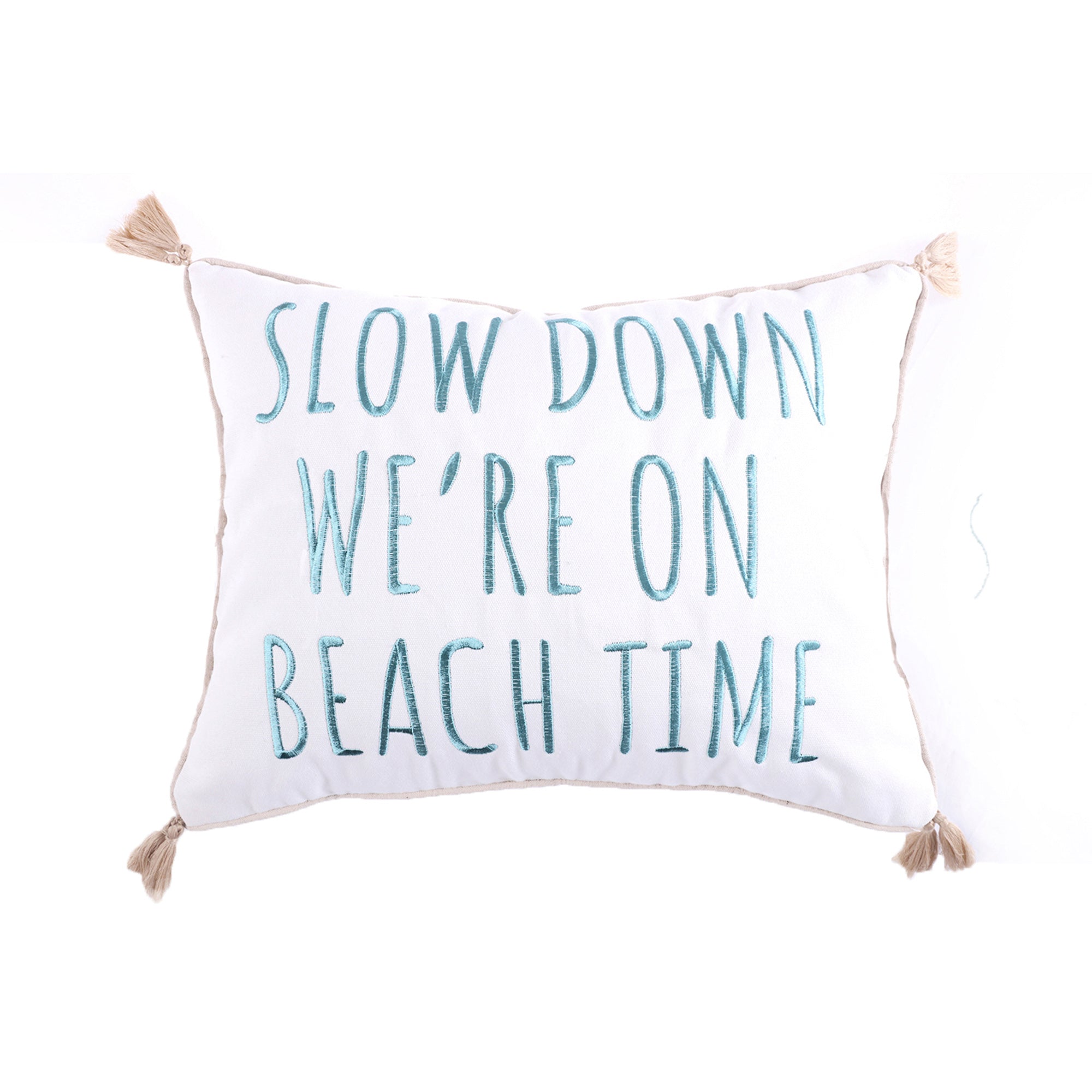 Levtex Home Stone Harbor Beach Time Pillow Decorative Pillows