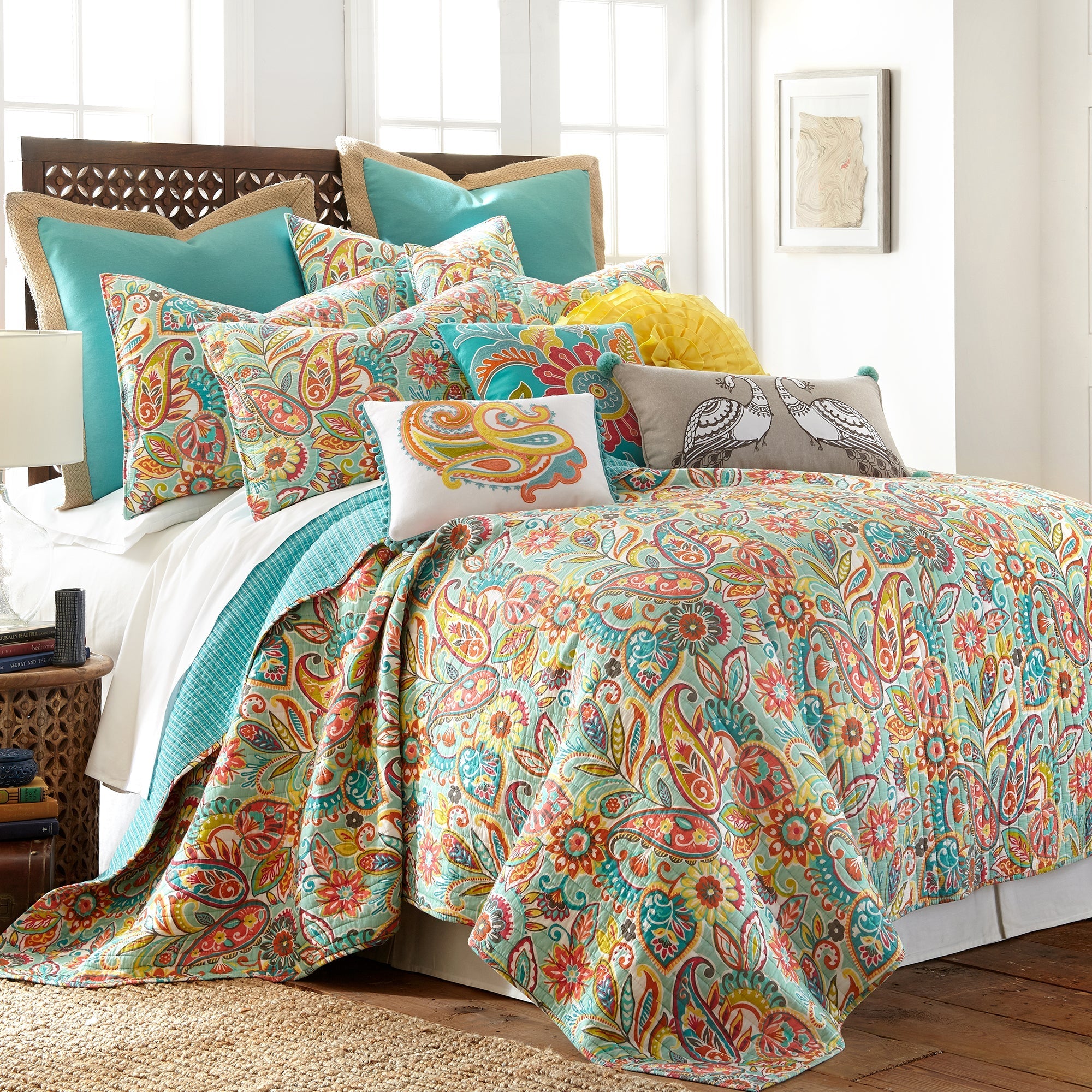 Levtex Home Palisades Floral Pillow Decorative Pillows