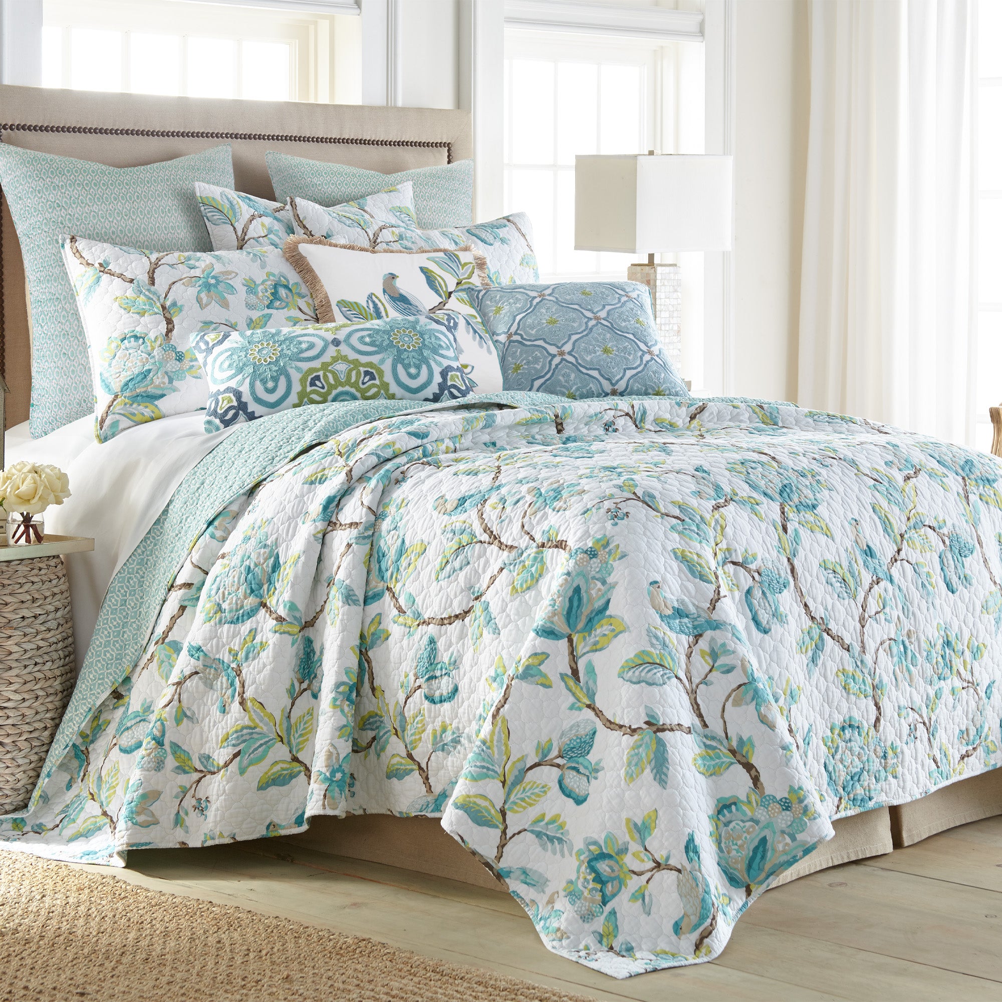 Levtex Home Cressida Euro Sham Set of 2 Euro Shams