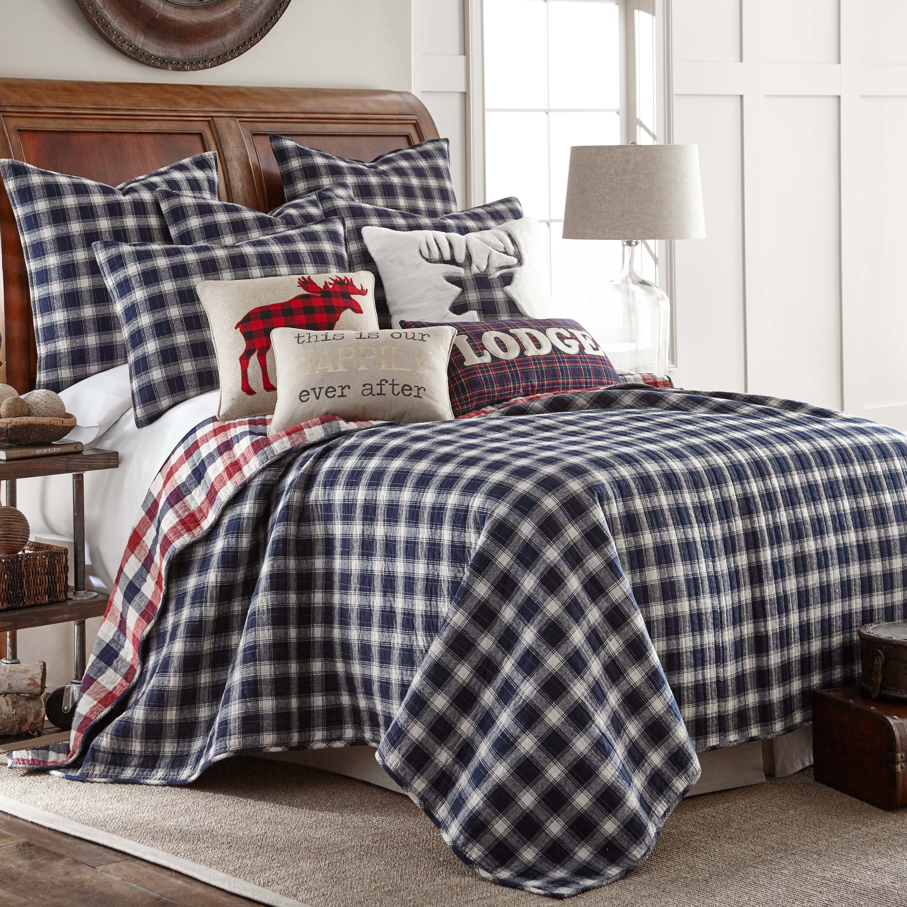 Levtex Home Lodge Euro Sham Set of 2 Euro Shams