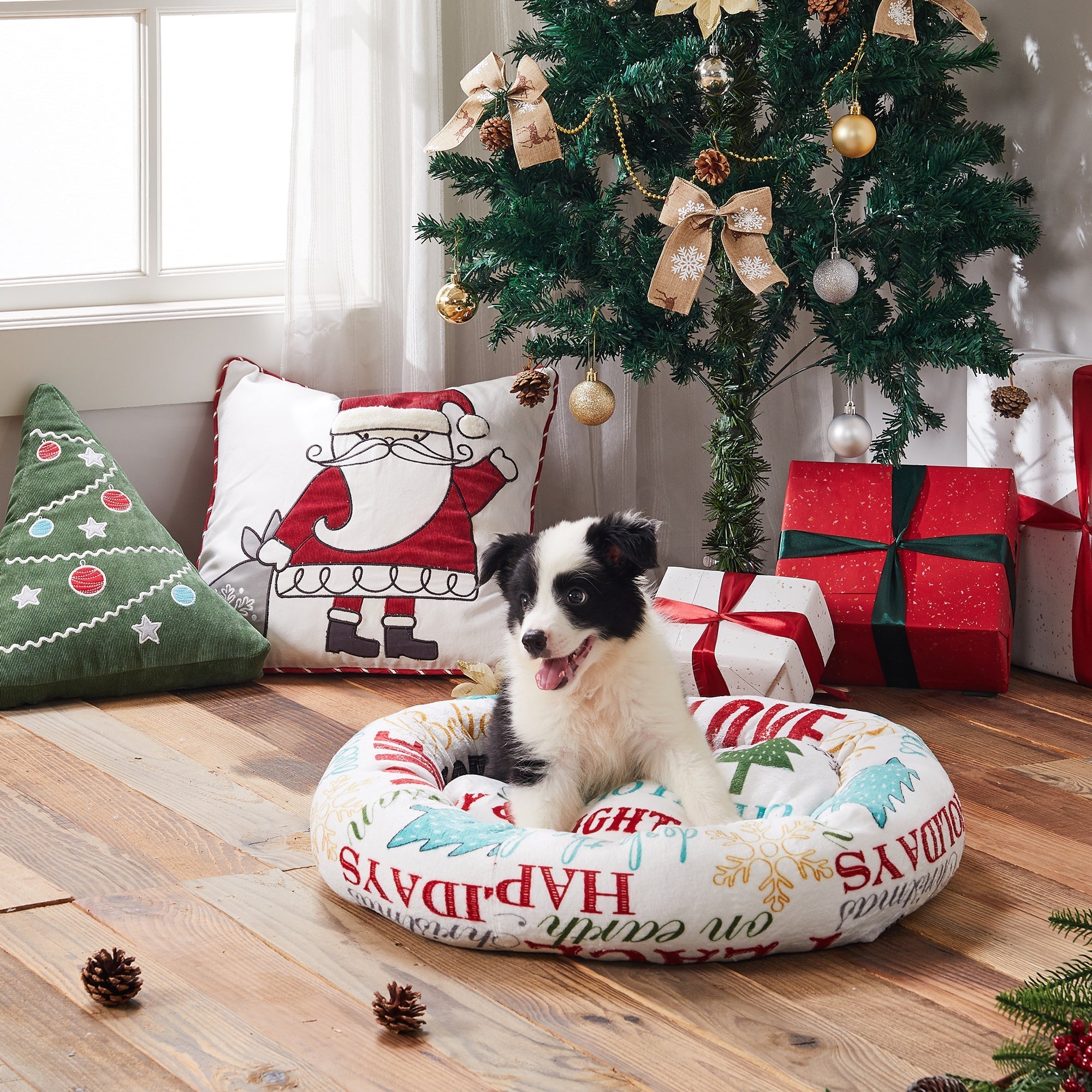 Levtex Home Santa Claus Pet Bed Pet Beds