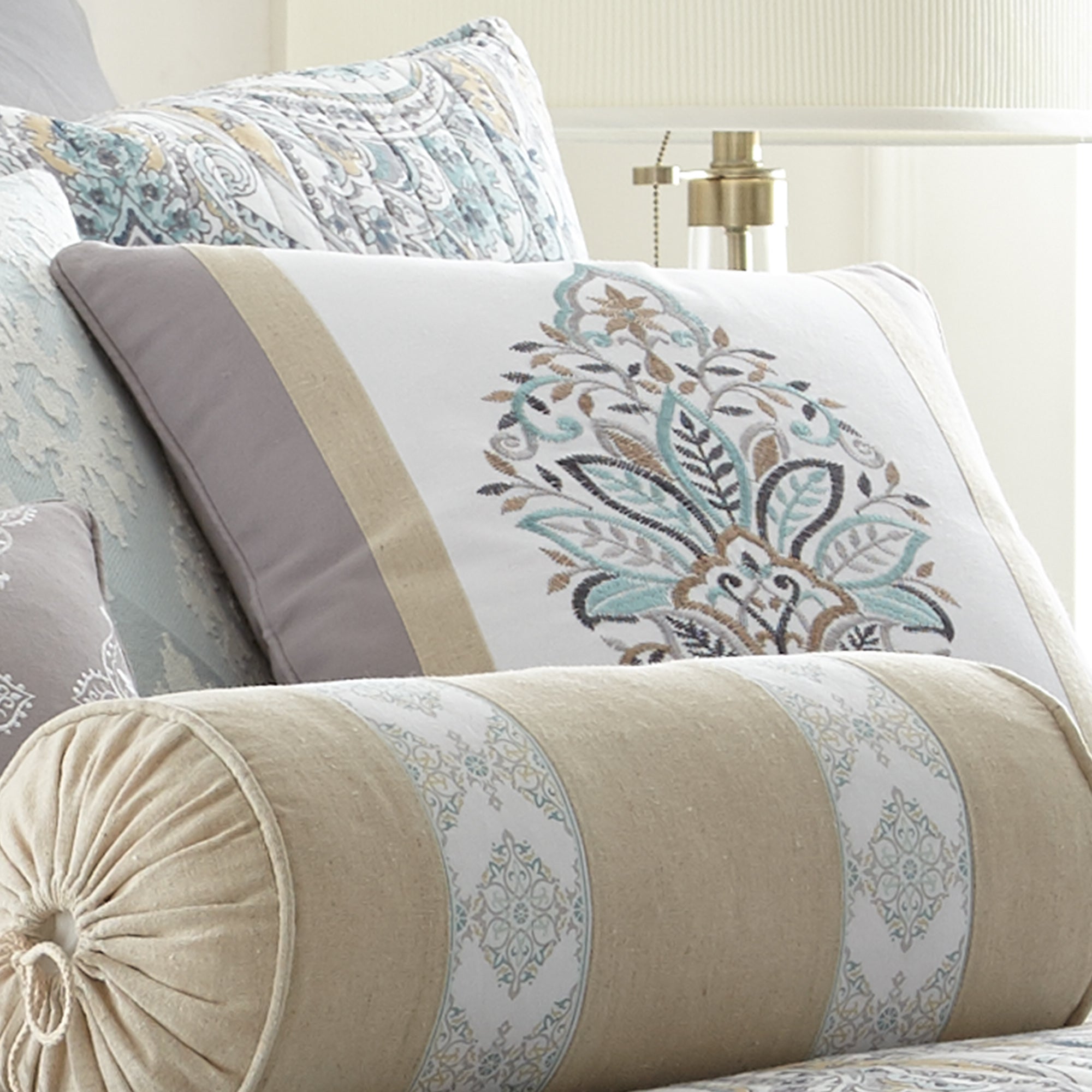 Levtex Home Rome Pieced Pillow Decorative Pillows