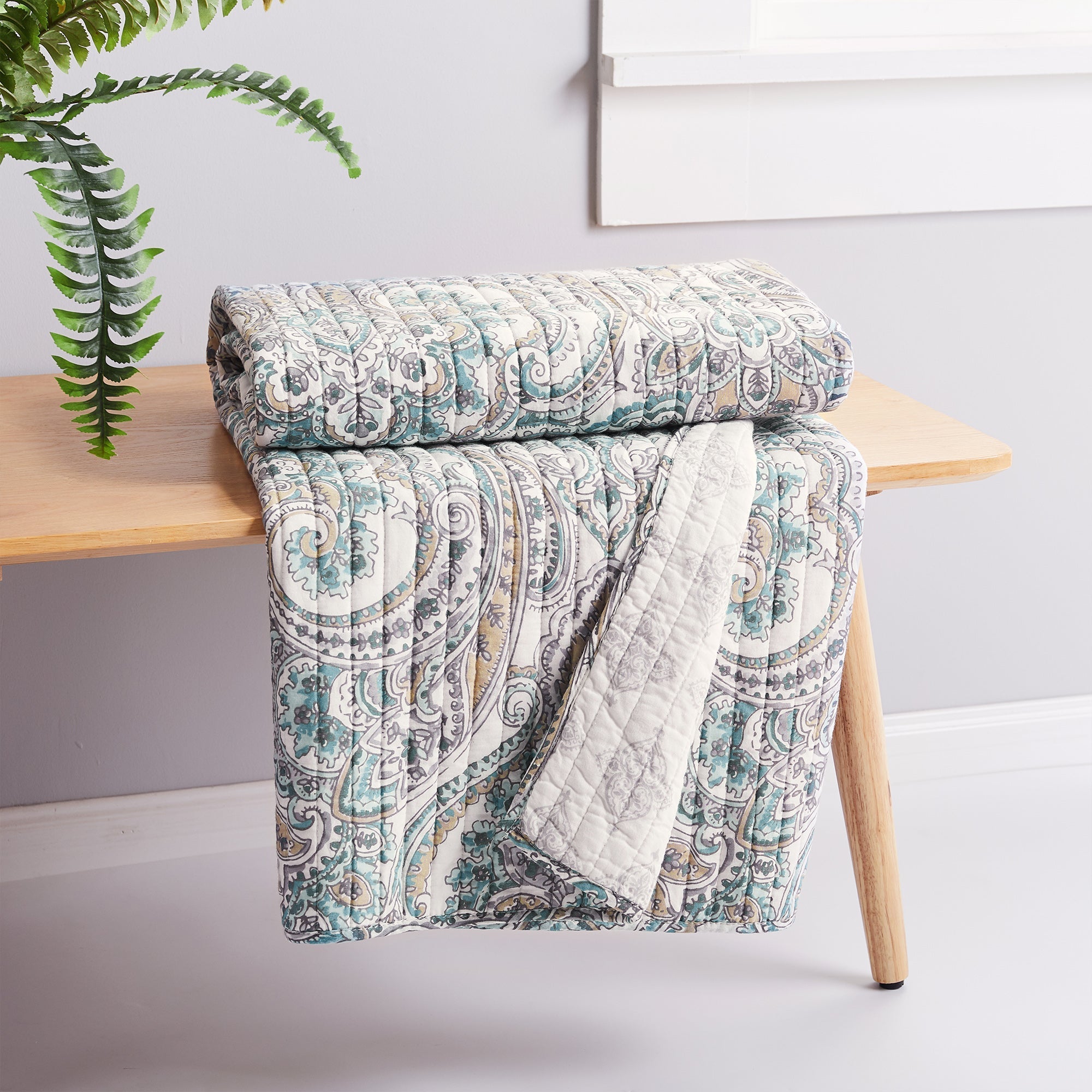 Levtex Home Rome Quilted Throw Throws