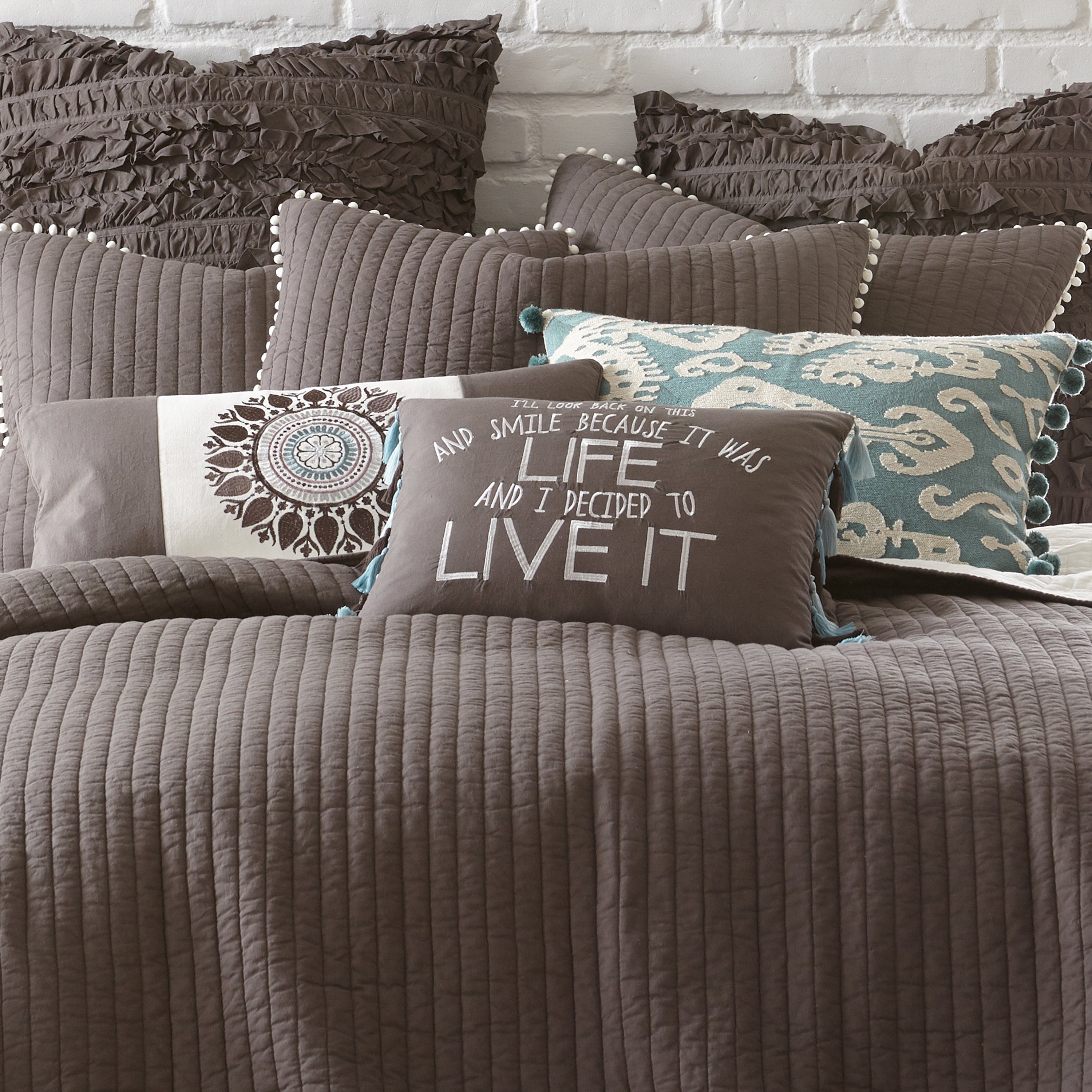 Levtex Home Pom Pom Quilt Quilts