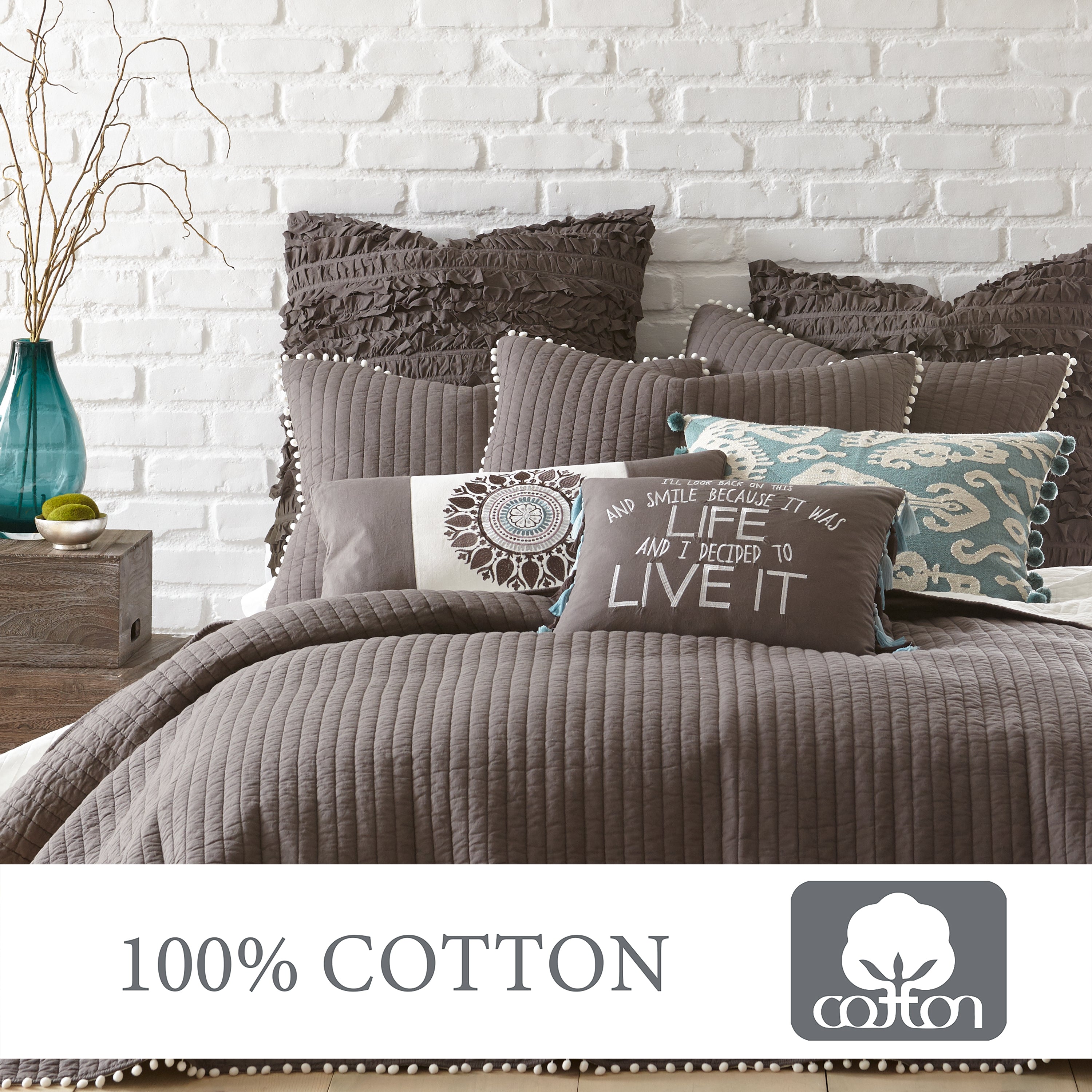 Levtex Home Pom Pom Quilt Quilts