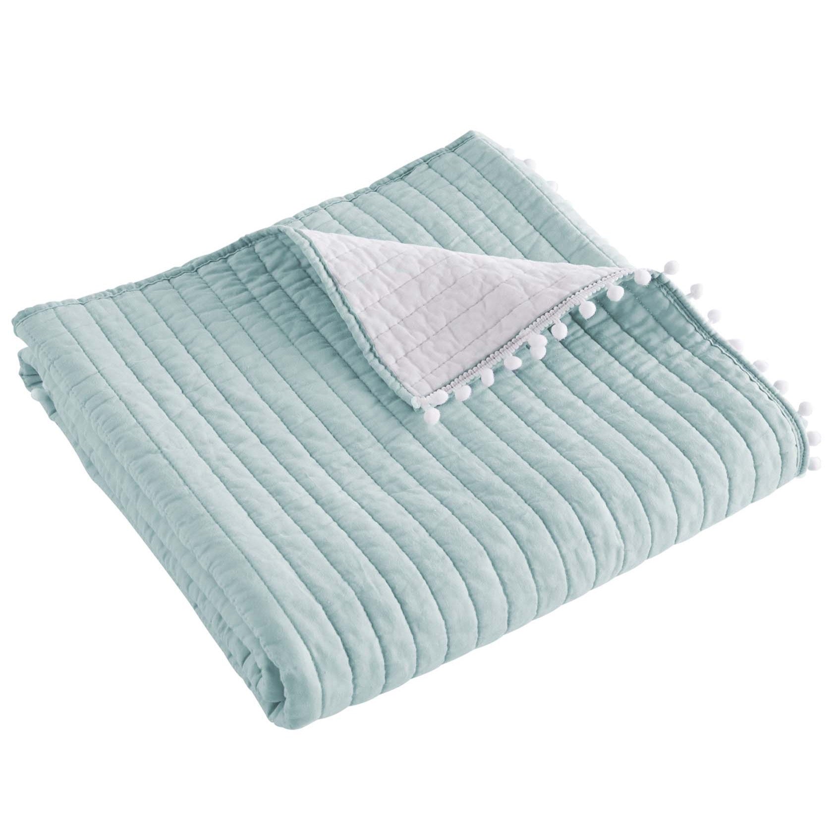 Levtex Home Pom Pom Quilted Throw Throws