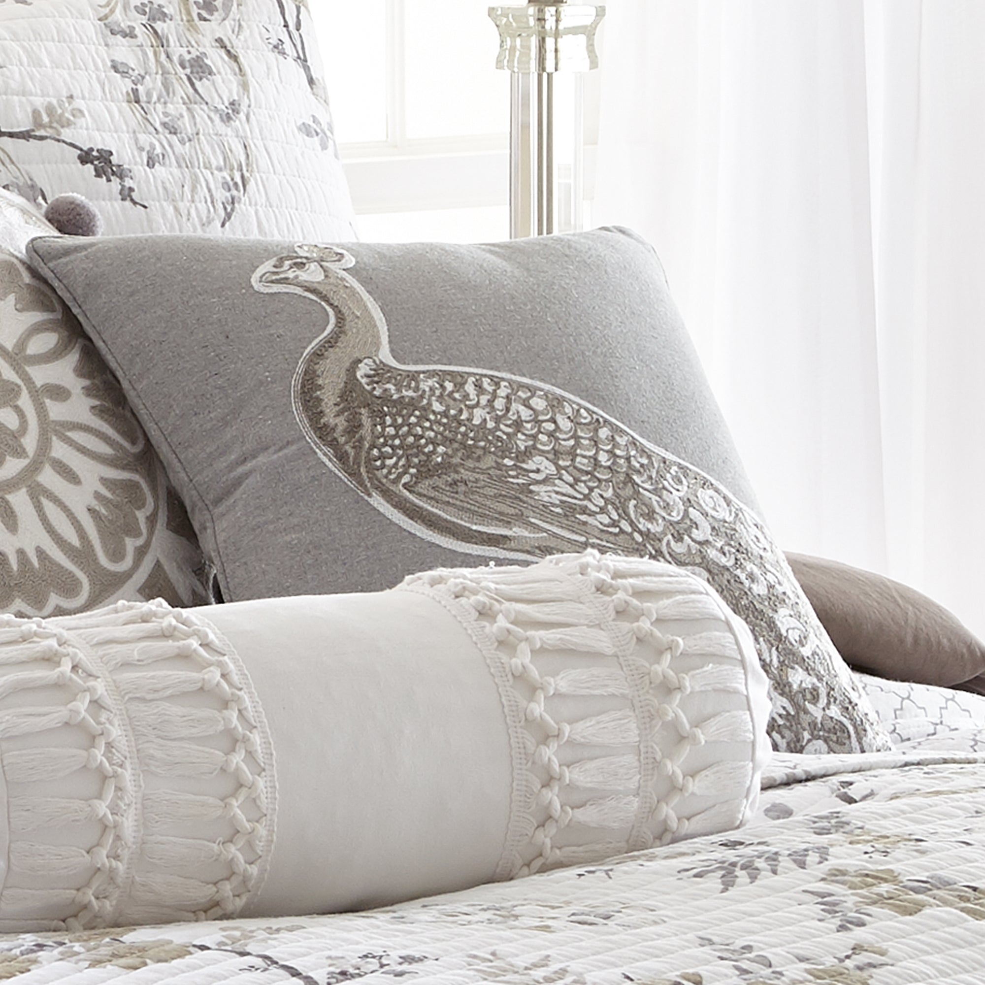 Levtex Home Pisa Peacock Pillow Decorative Pillows