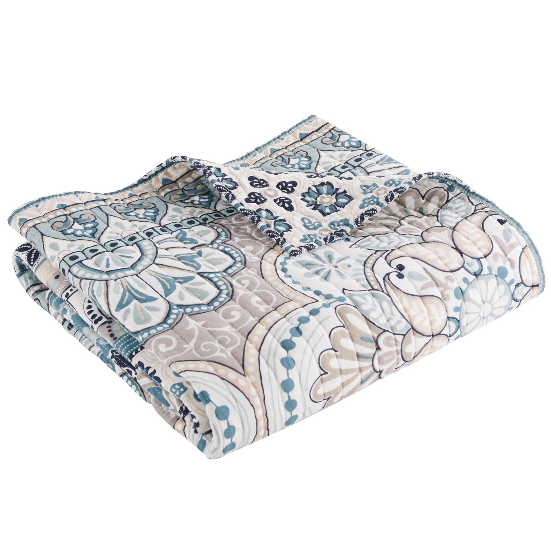 Levtex Home Addie Quilted Throw Throws