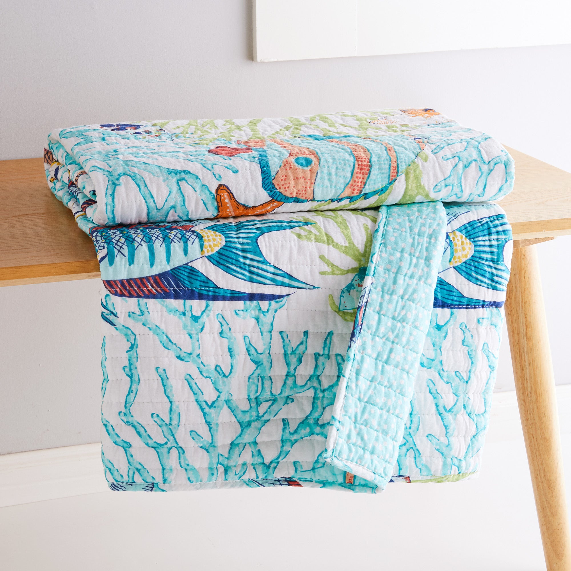Levtex Home Beachwalk Quilted Throw Throws