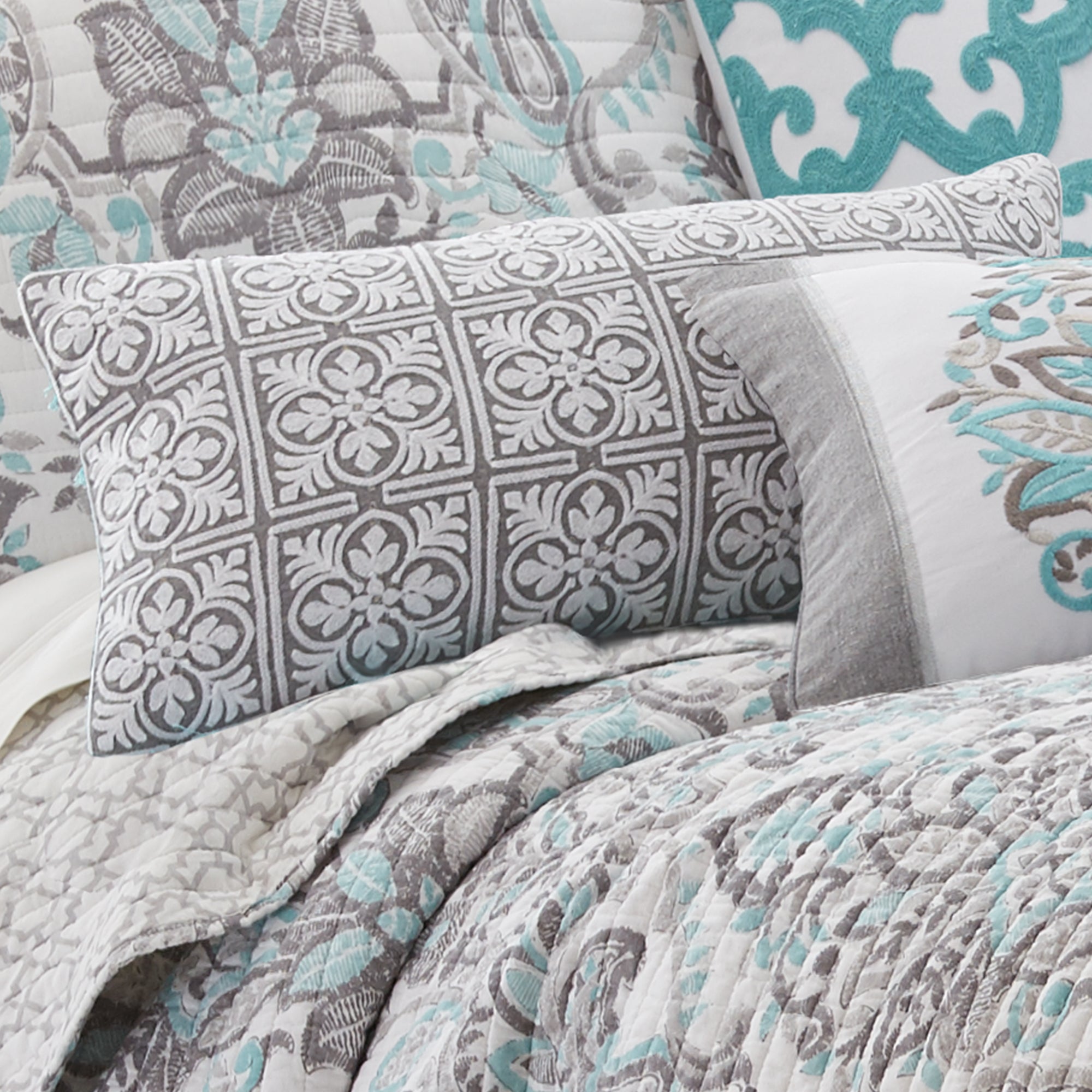 Levtex Home Legacy Towel Stitch Pillow Decorative Pillows