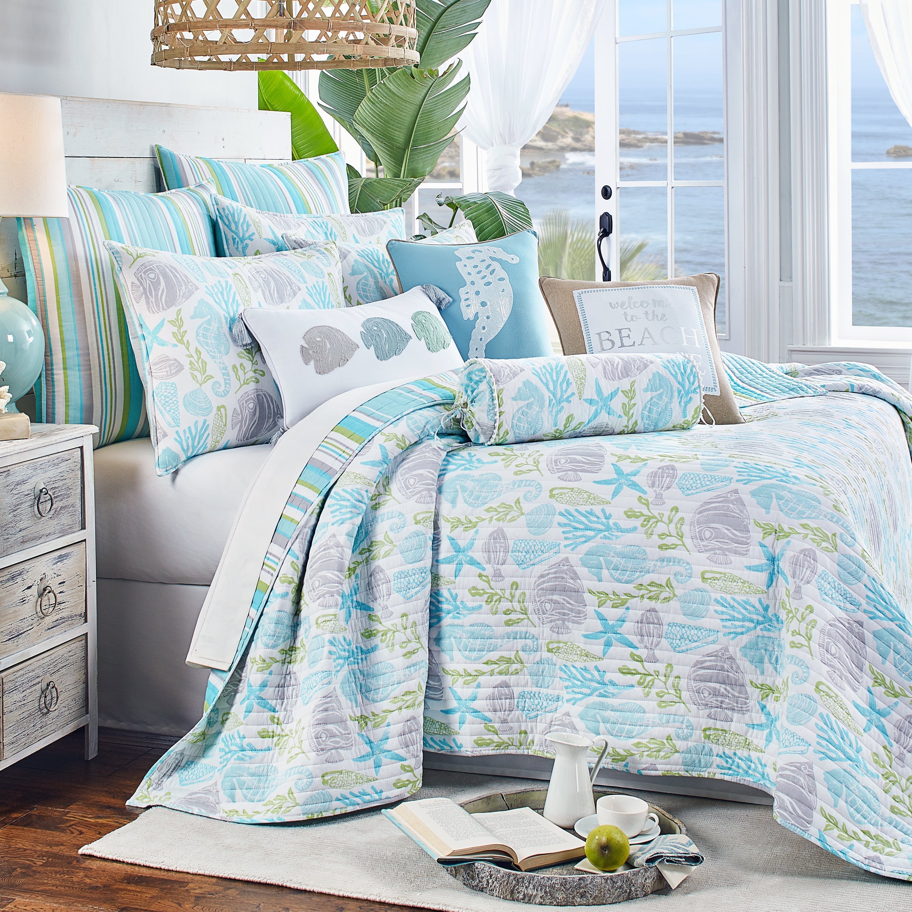 Levtex Home Deva Beach Quilt Set Quilts