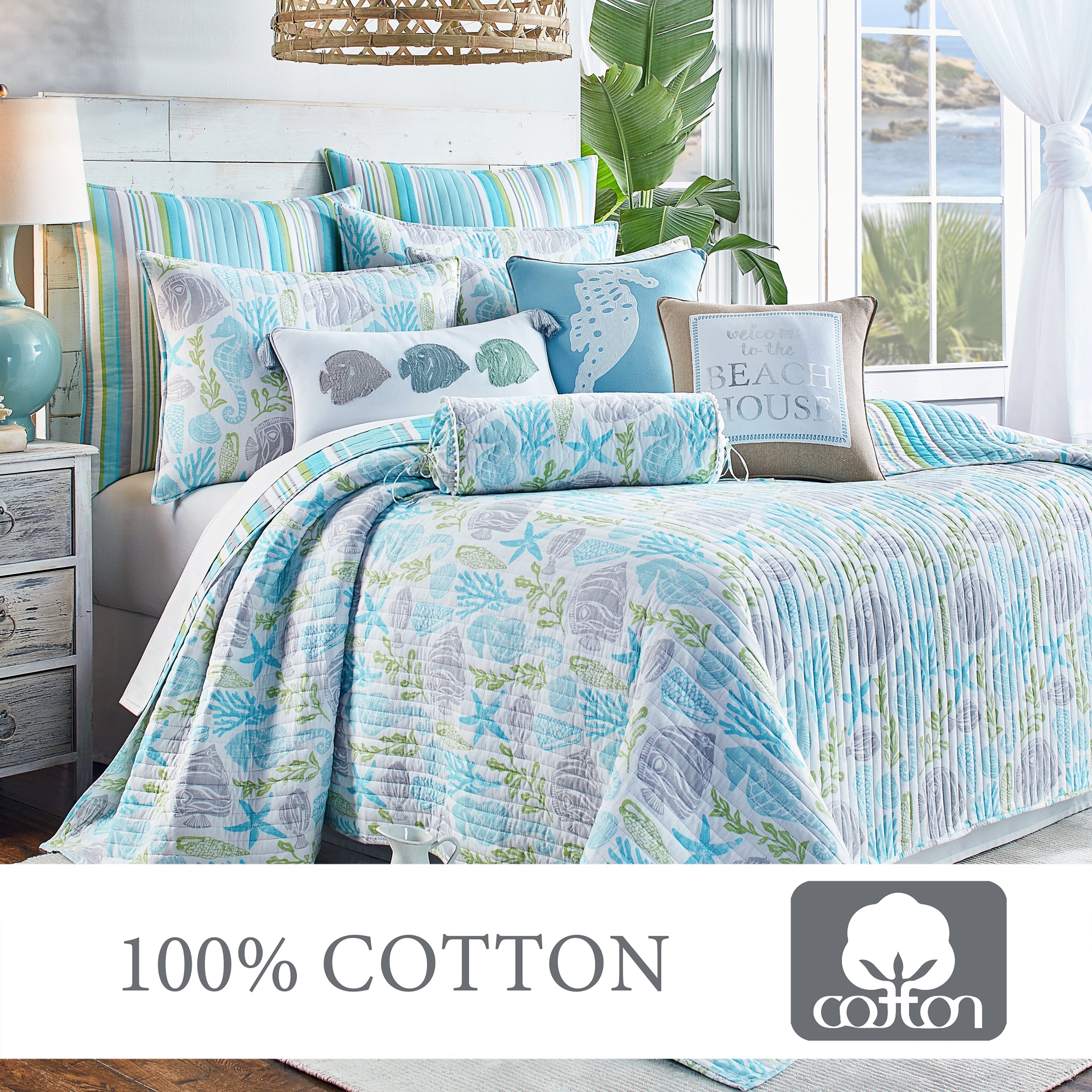 Levtex Home Deva Beach Quilt Set Quilts
