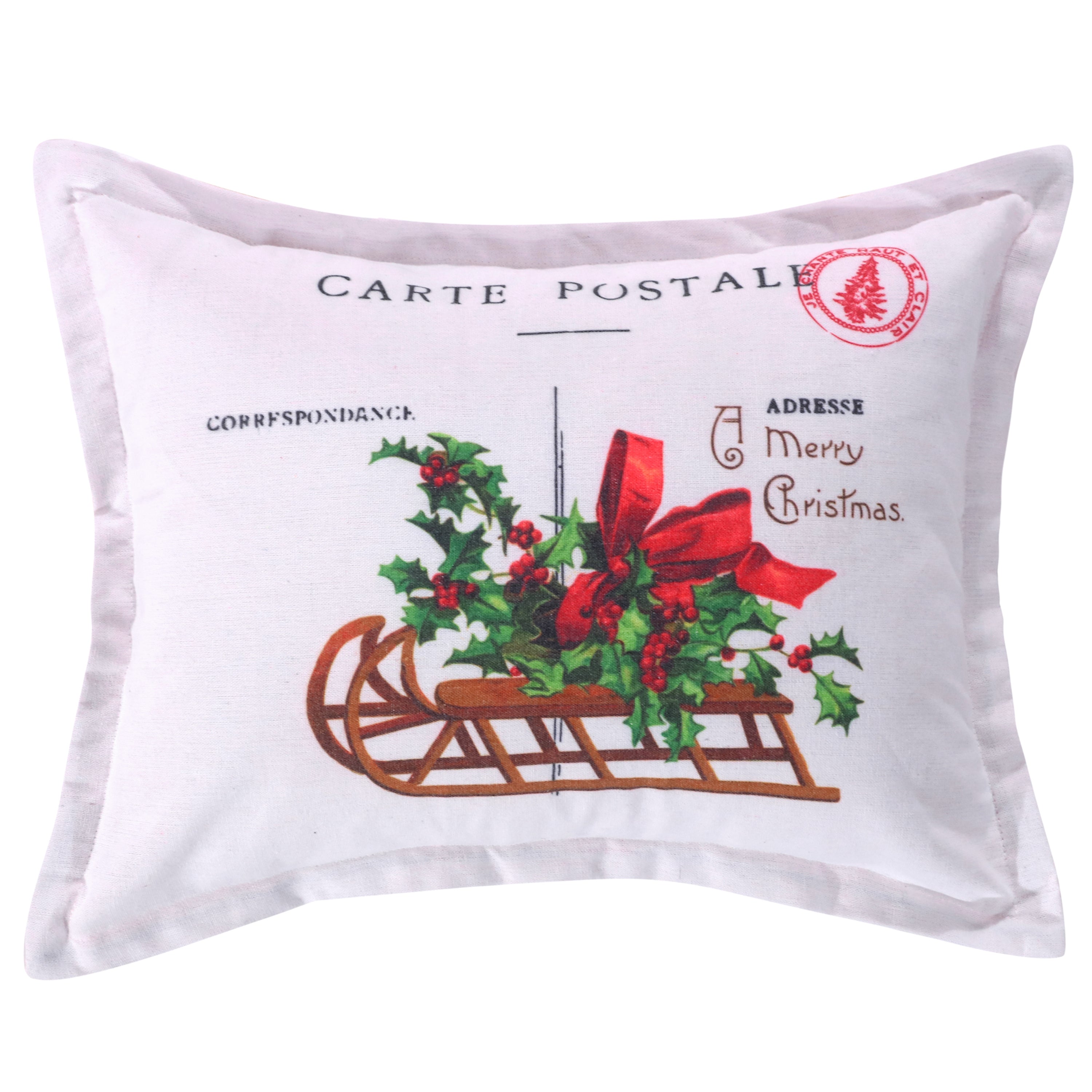 Levtex Home Yuletide Carte Postal Pillow Decorative Pillows