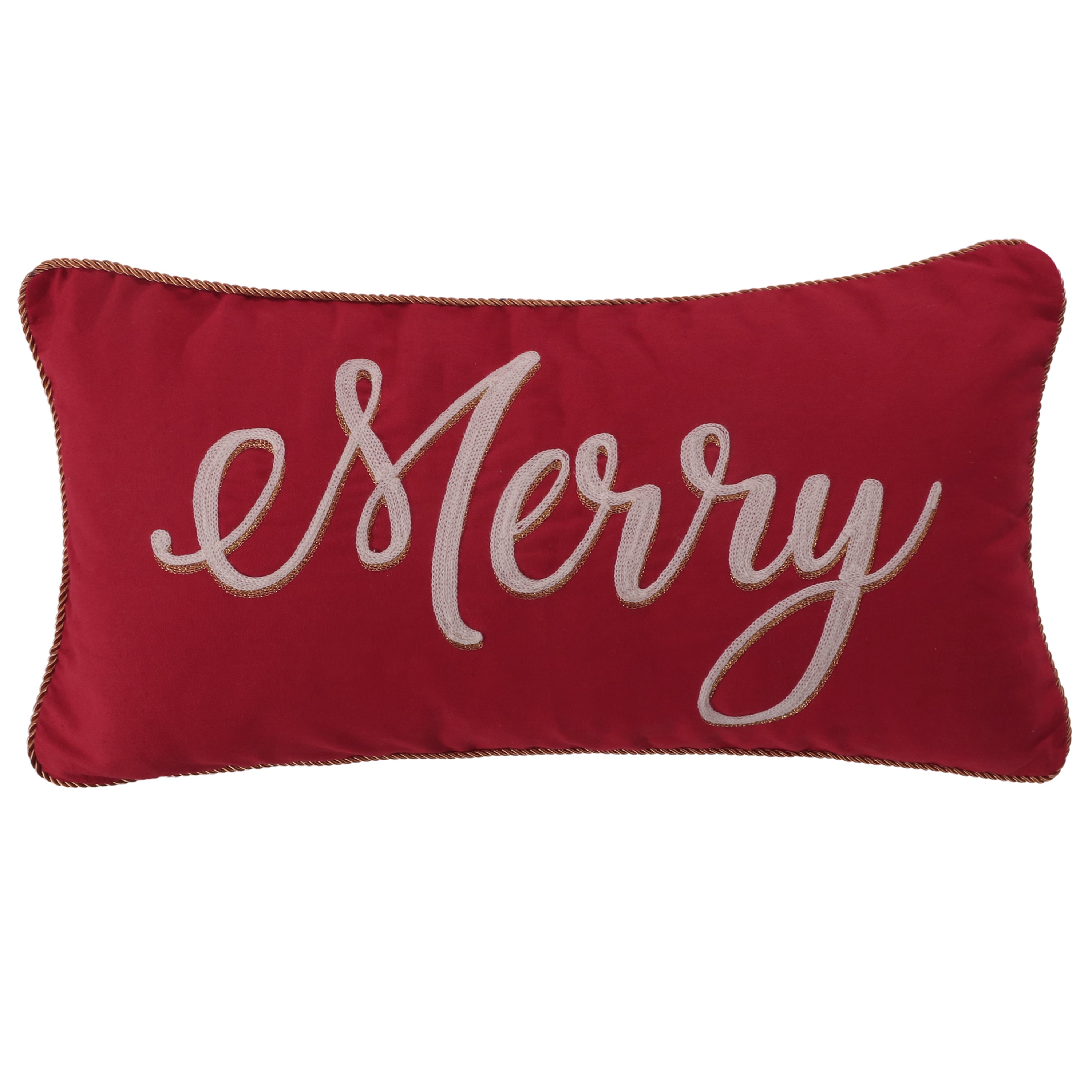 Levtex Home Yuletide Merry Pillow Decorative Pillows
