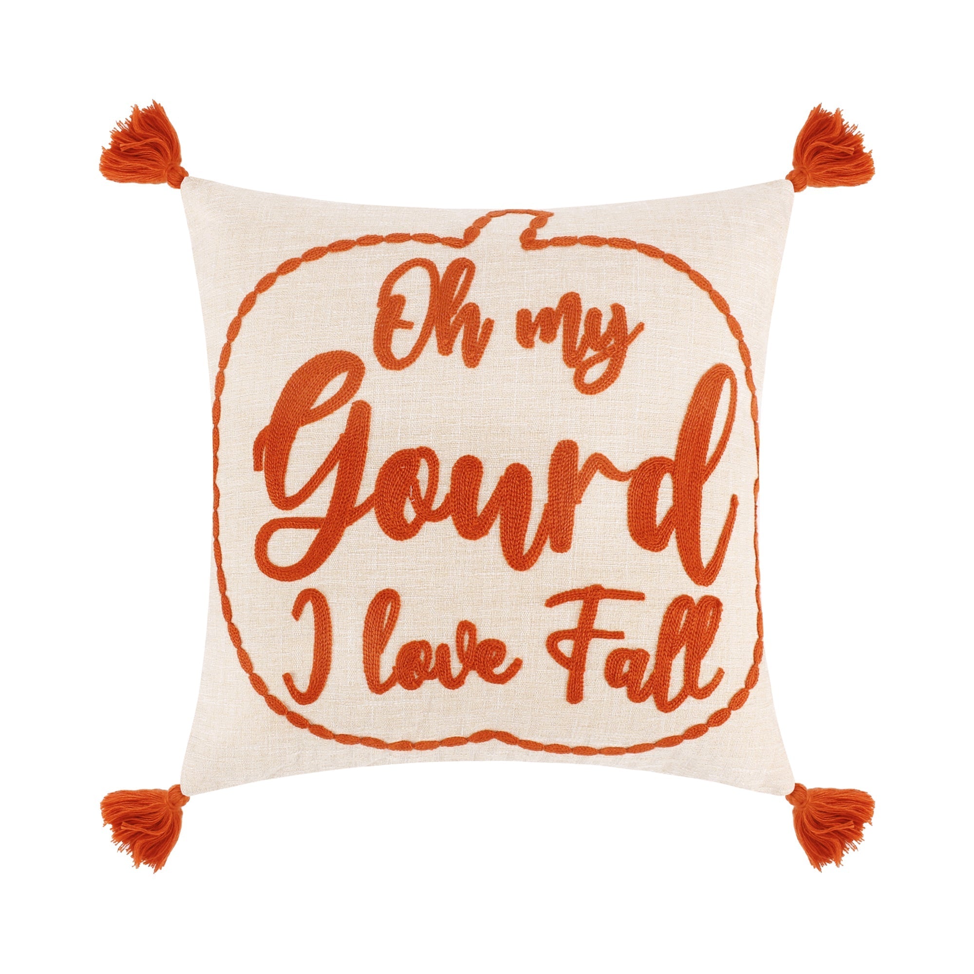 Levtex Home Oh My Gourd Pillow Decorative Pillows