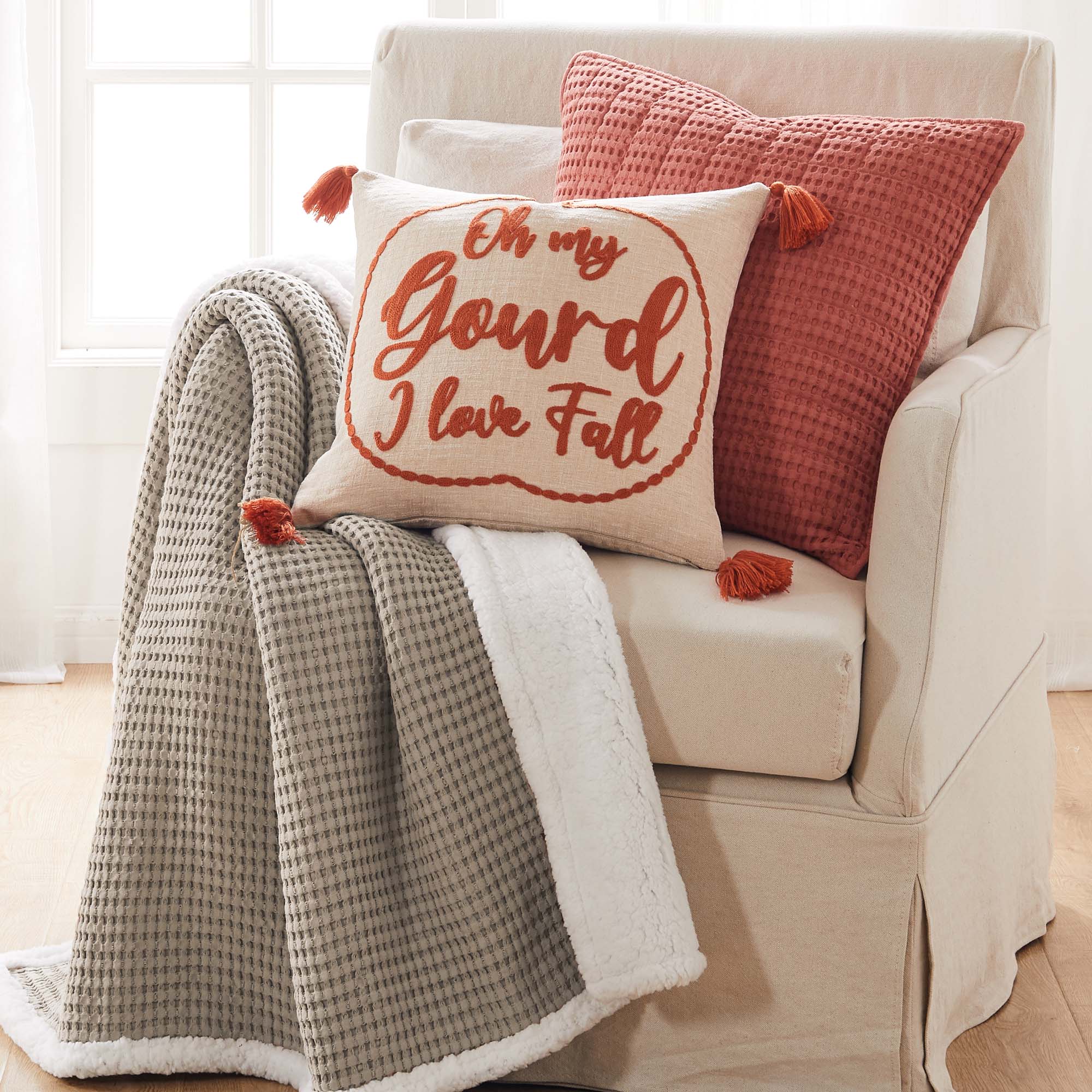 Levtex Home Oh My Gourd Pillow Decorative Pillows