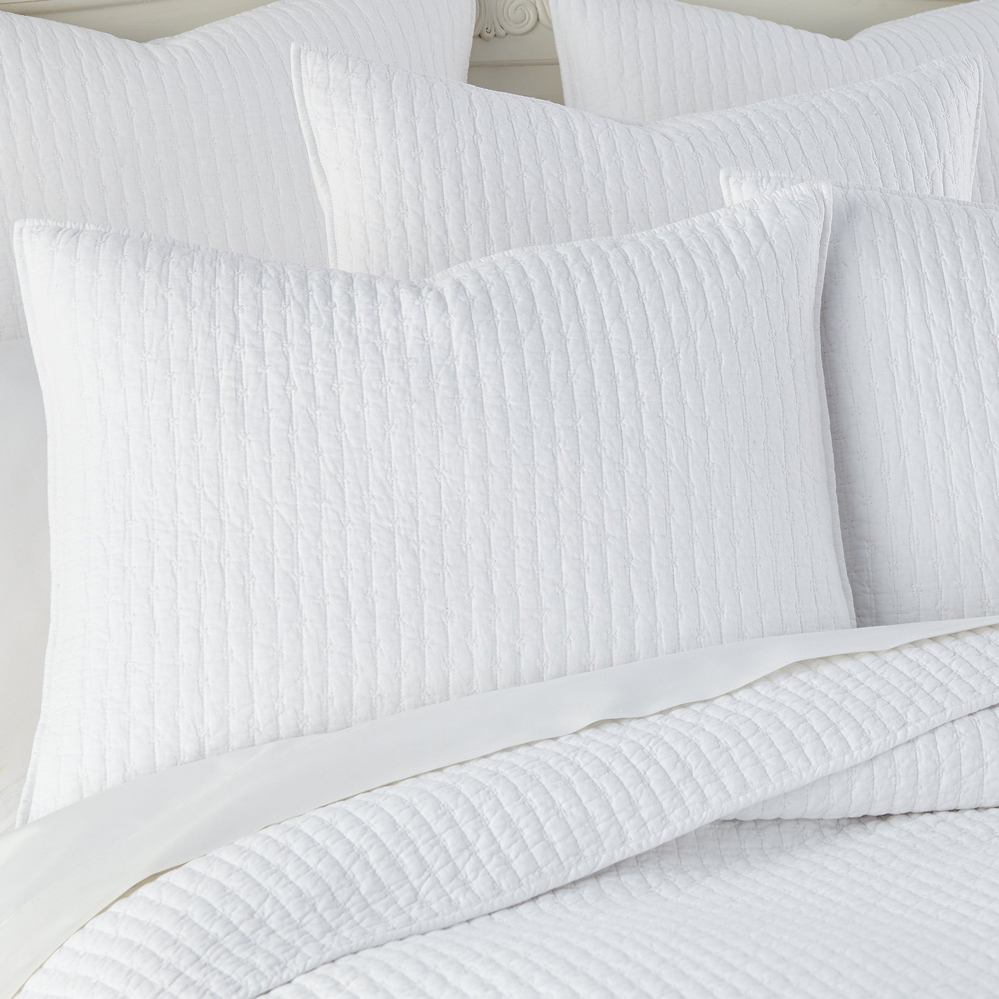 Levtex Home Cross Stitch Quilt Set Quilts