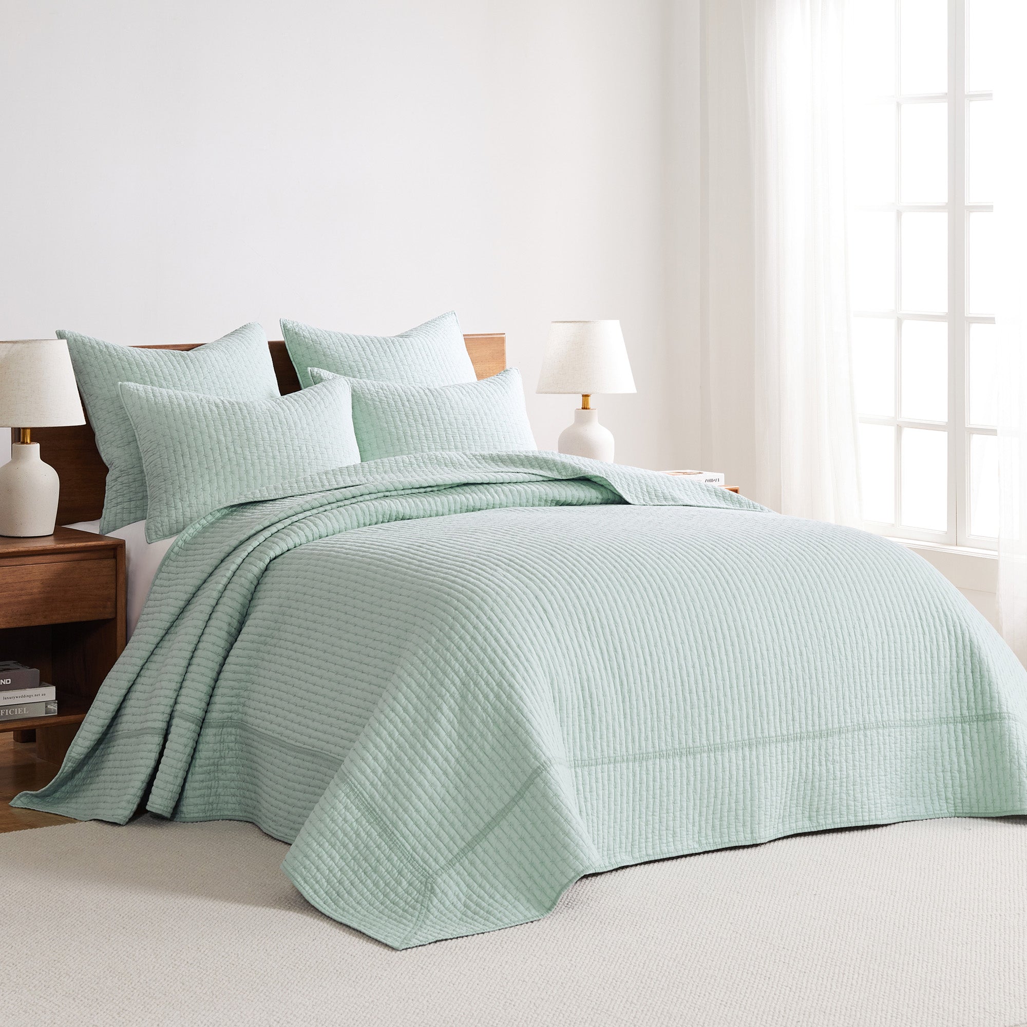Levtex Home Cross Stitch Bedspread Set Bedspreads
