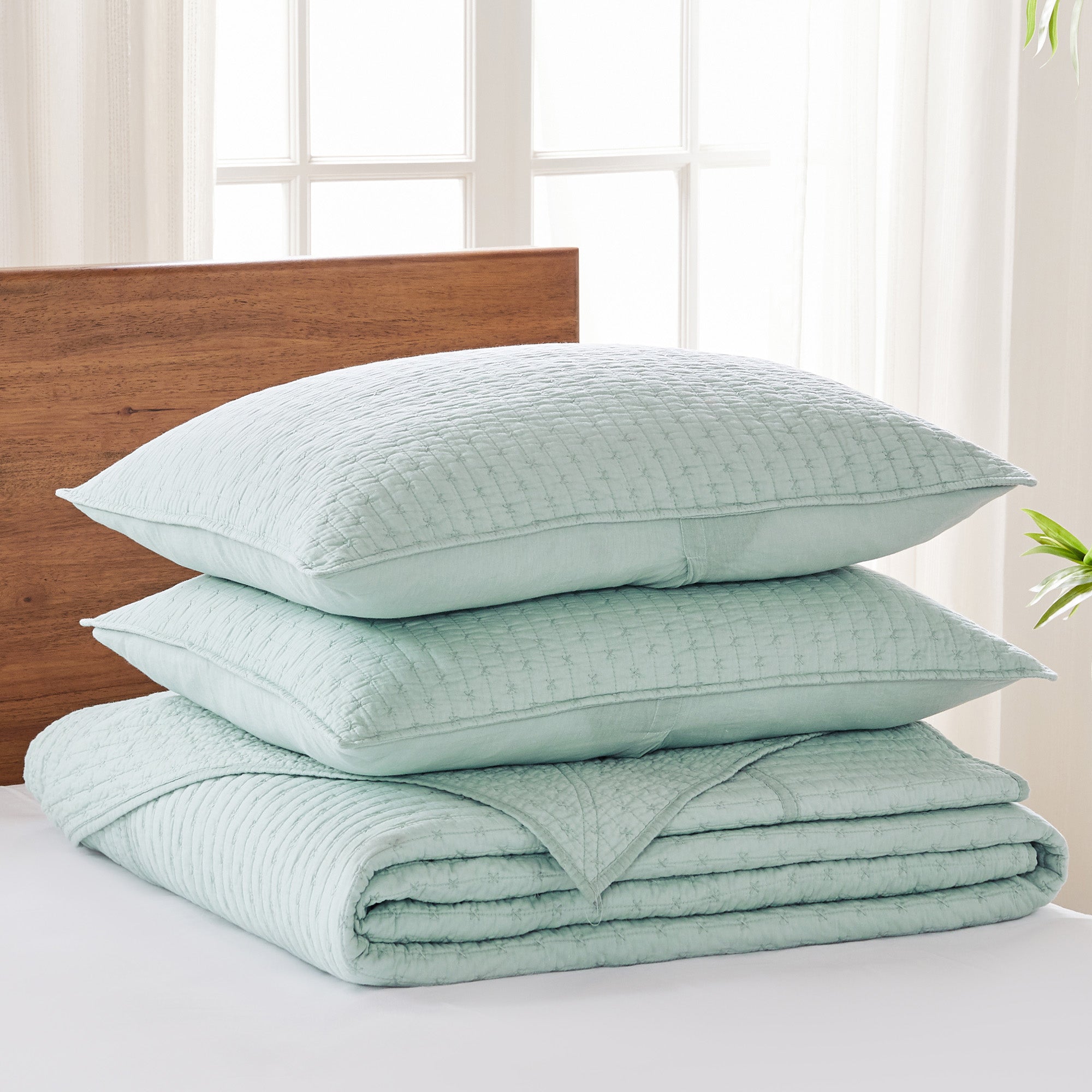Levtex Home Cross Stitch Bedspread Set Bedspreads
