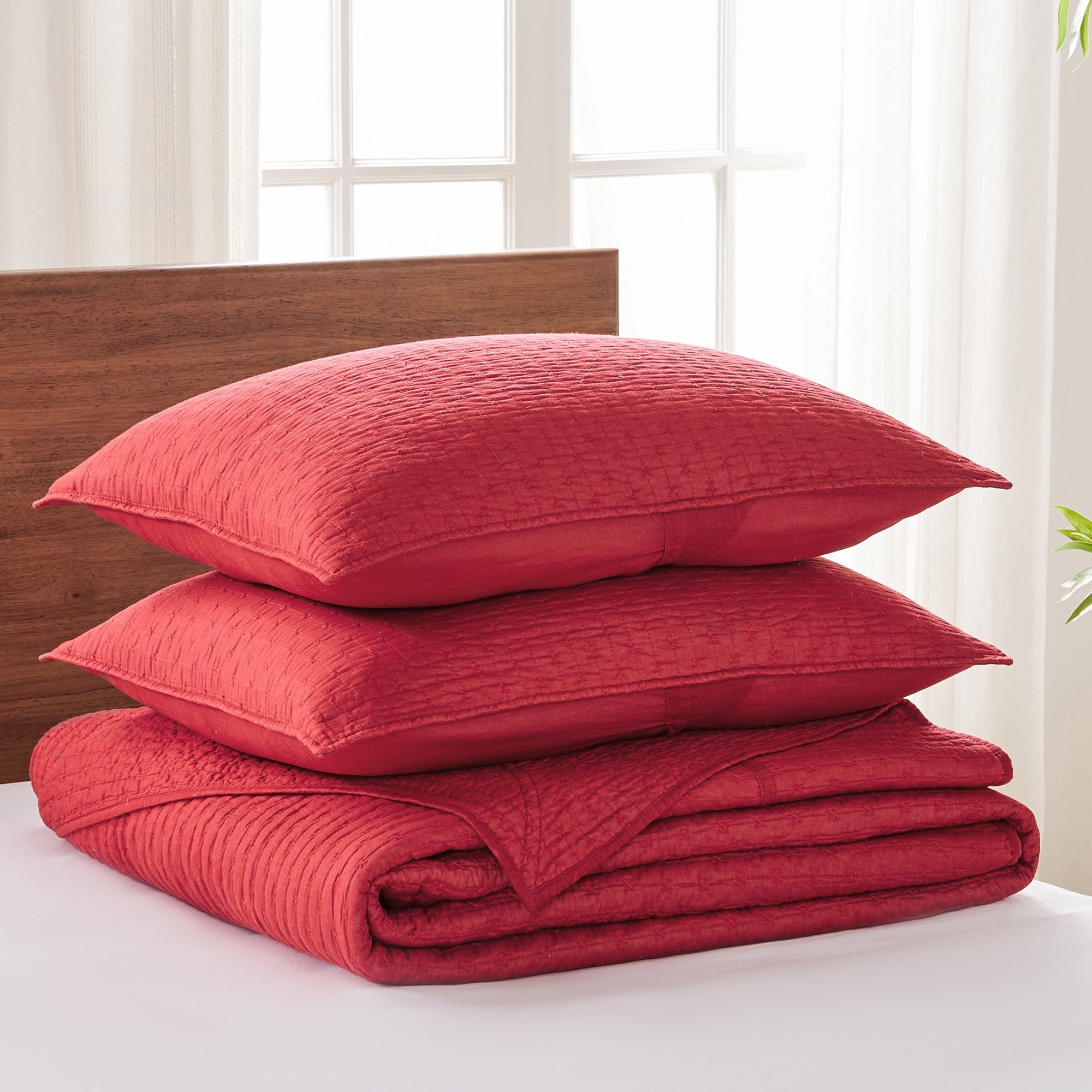 Levtex Home Cross Stitch Bedspread Set Bedspreads