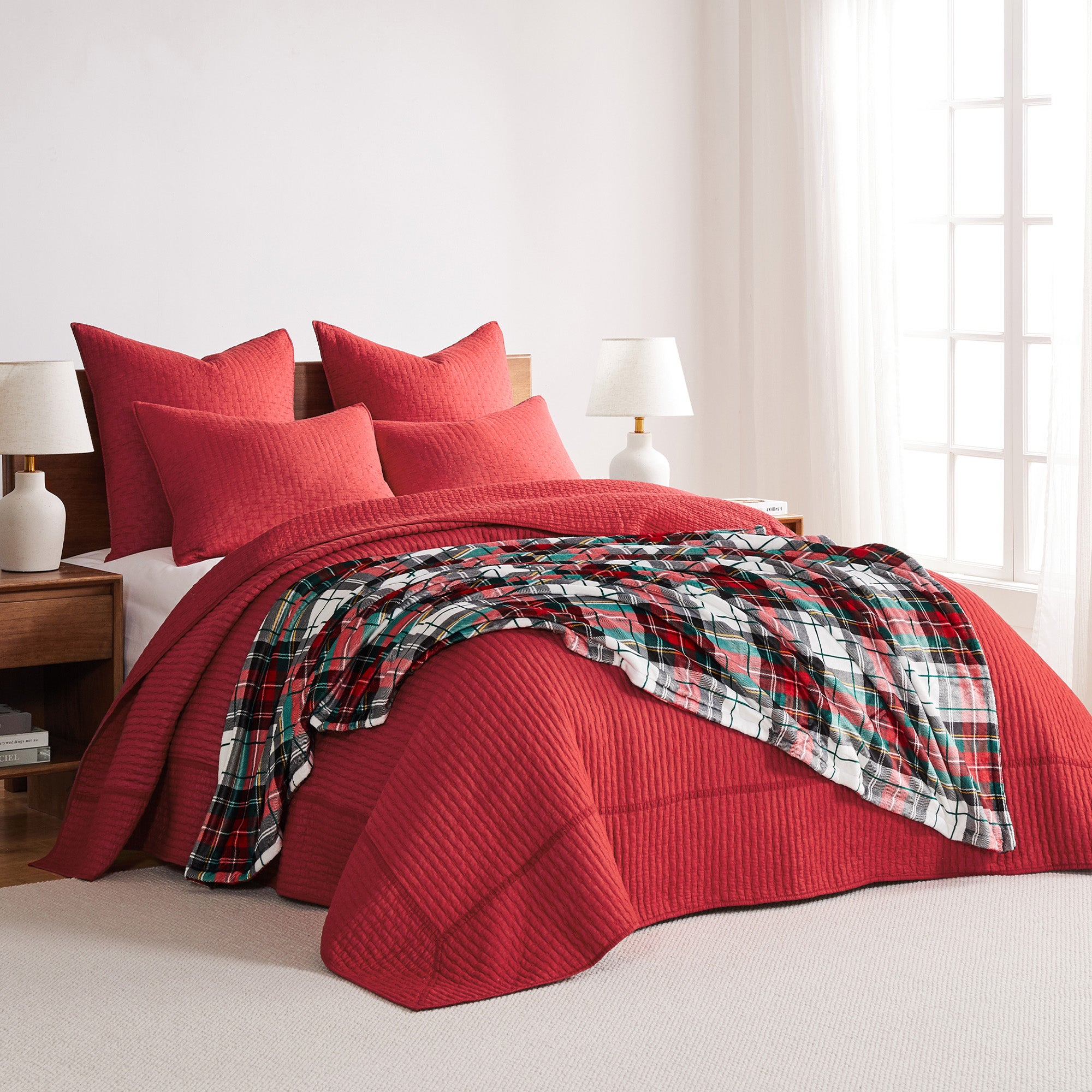 Levtex Home Cross Stitch Bedspread Set Bedspreads
