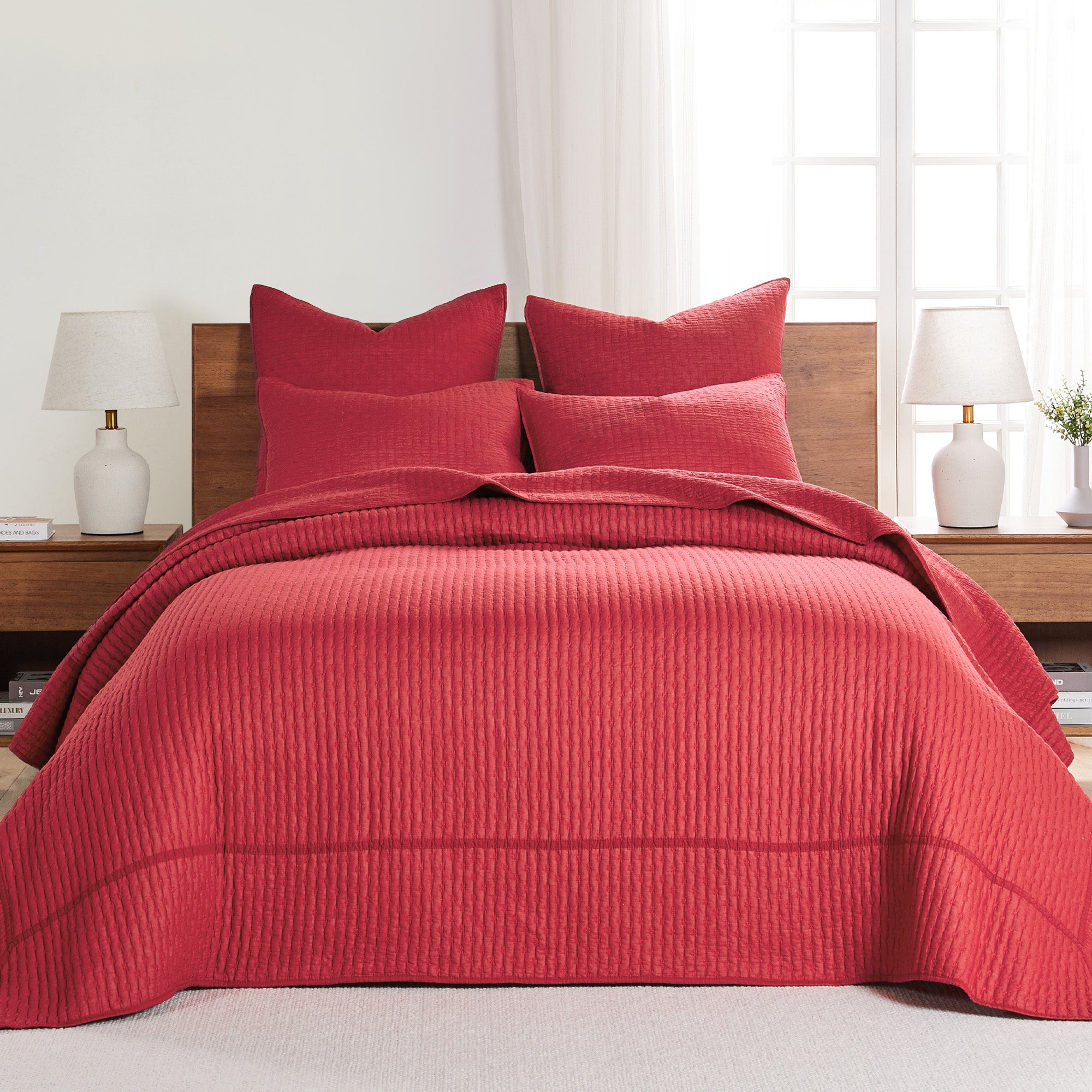 Levtex Home Cross Stitch Bedspread Set Bedspreads