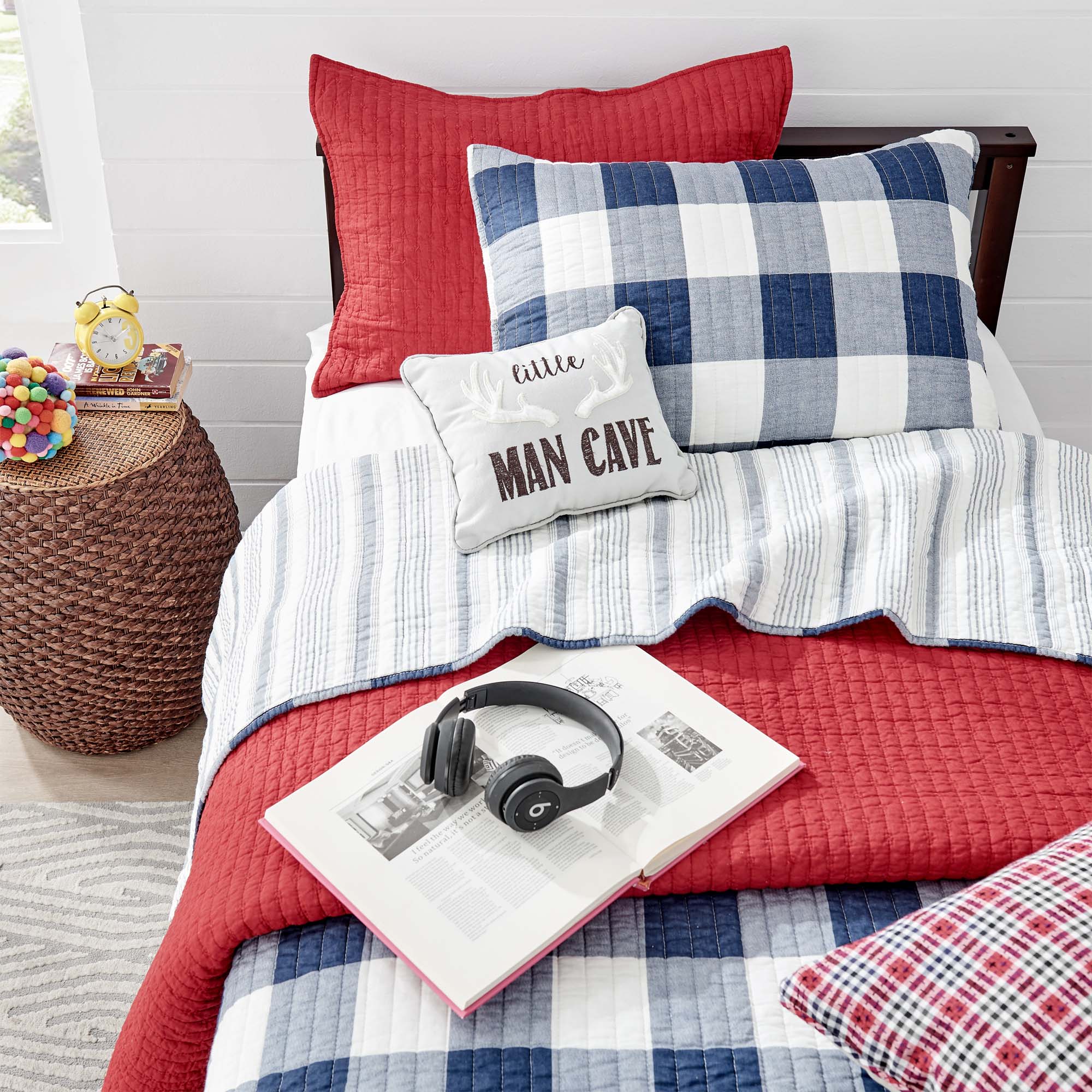 Levtex Home Cross Stitch Quilt Set Quilts
