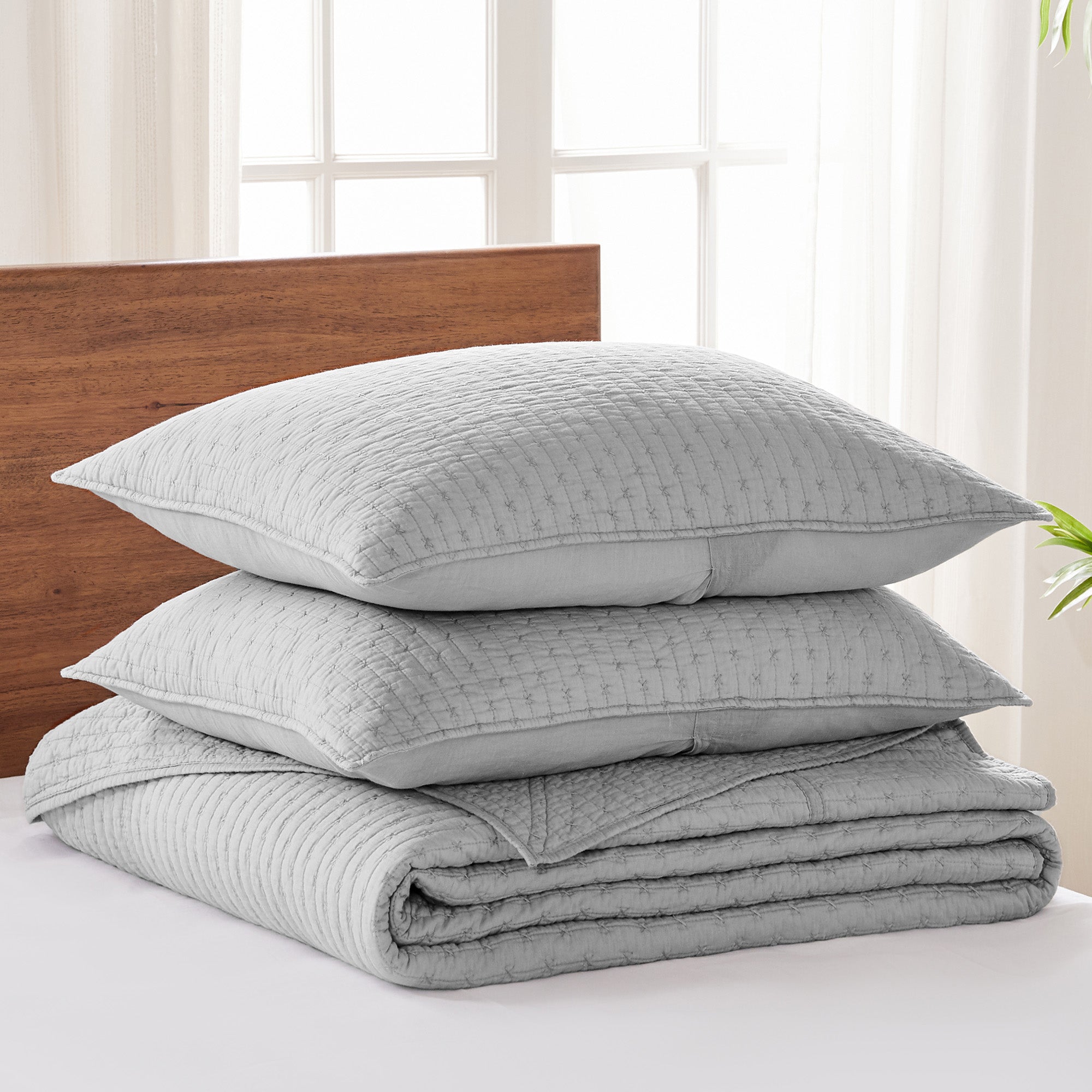 Levtex Home Cross Stitch Bedspread Set Bedspreads