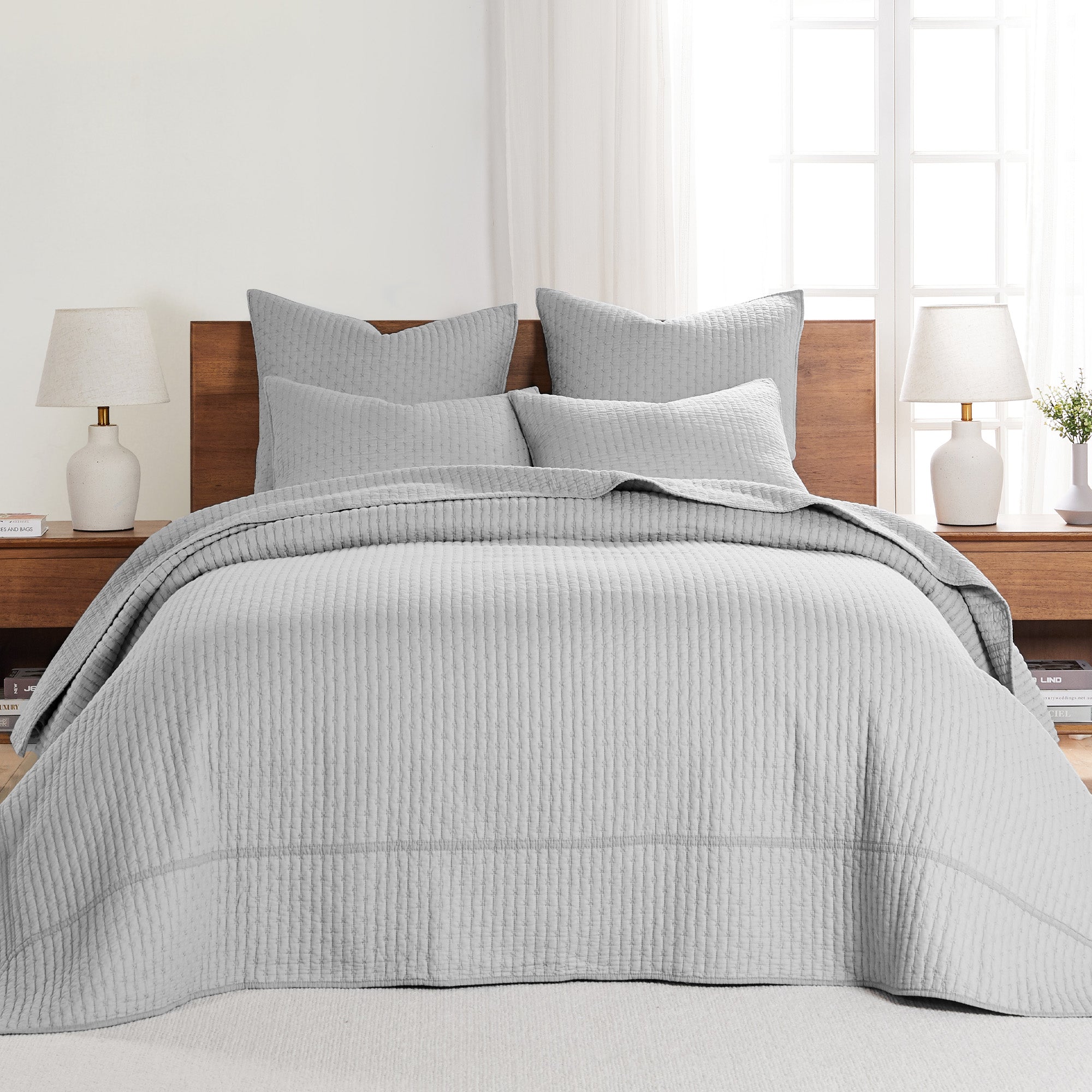 Levtex Home Cross Stitch Bedspread Set Bedspreads