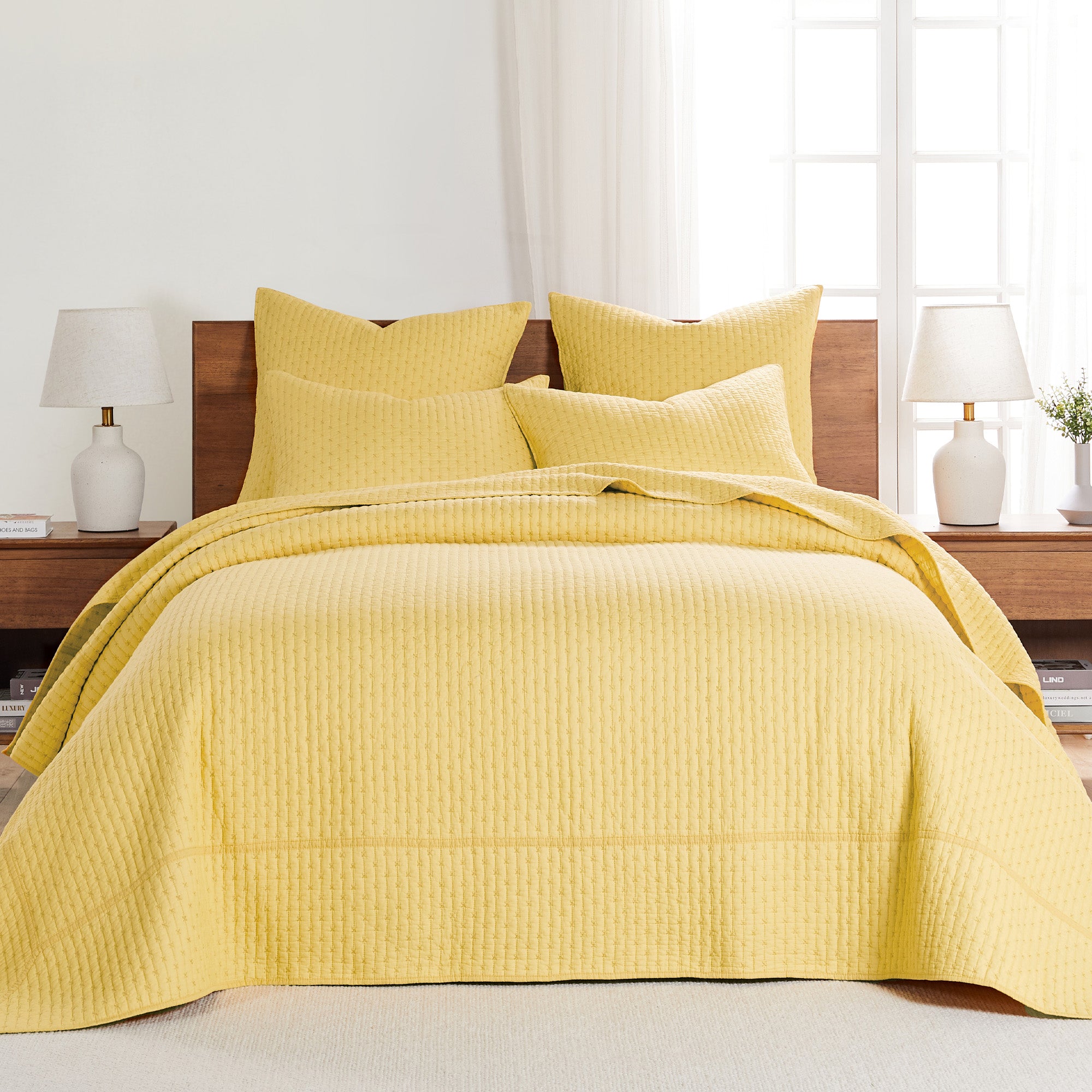 Levtex Home Cross Stitch Bedspread Set Bedspreads