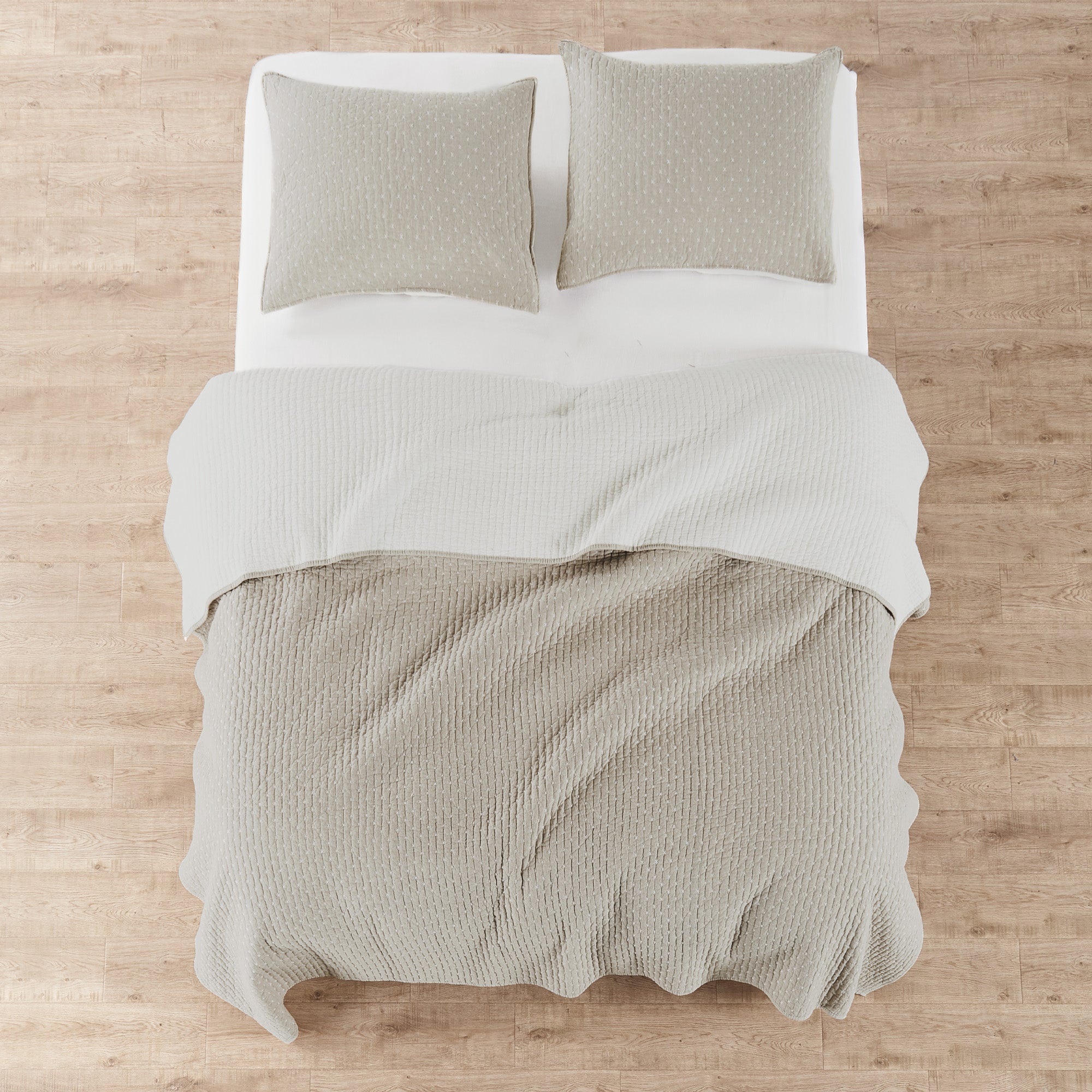 Levtex Home Cross Stitch Bedspread Set Bedspreads