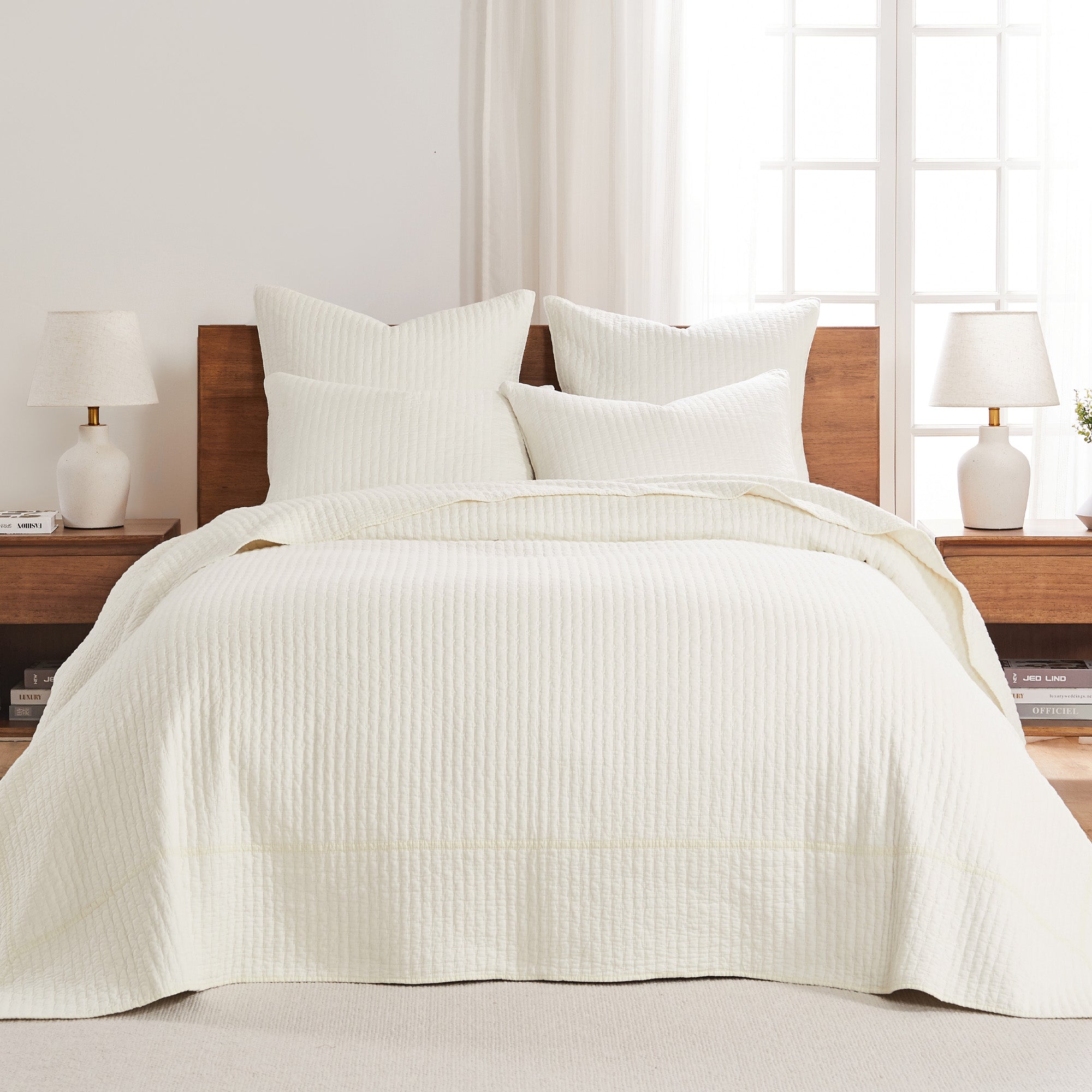Levtex Home Cross Stitch Bedspread Set Bedspreads