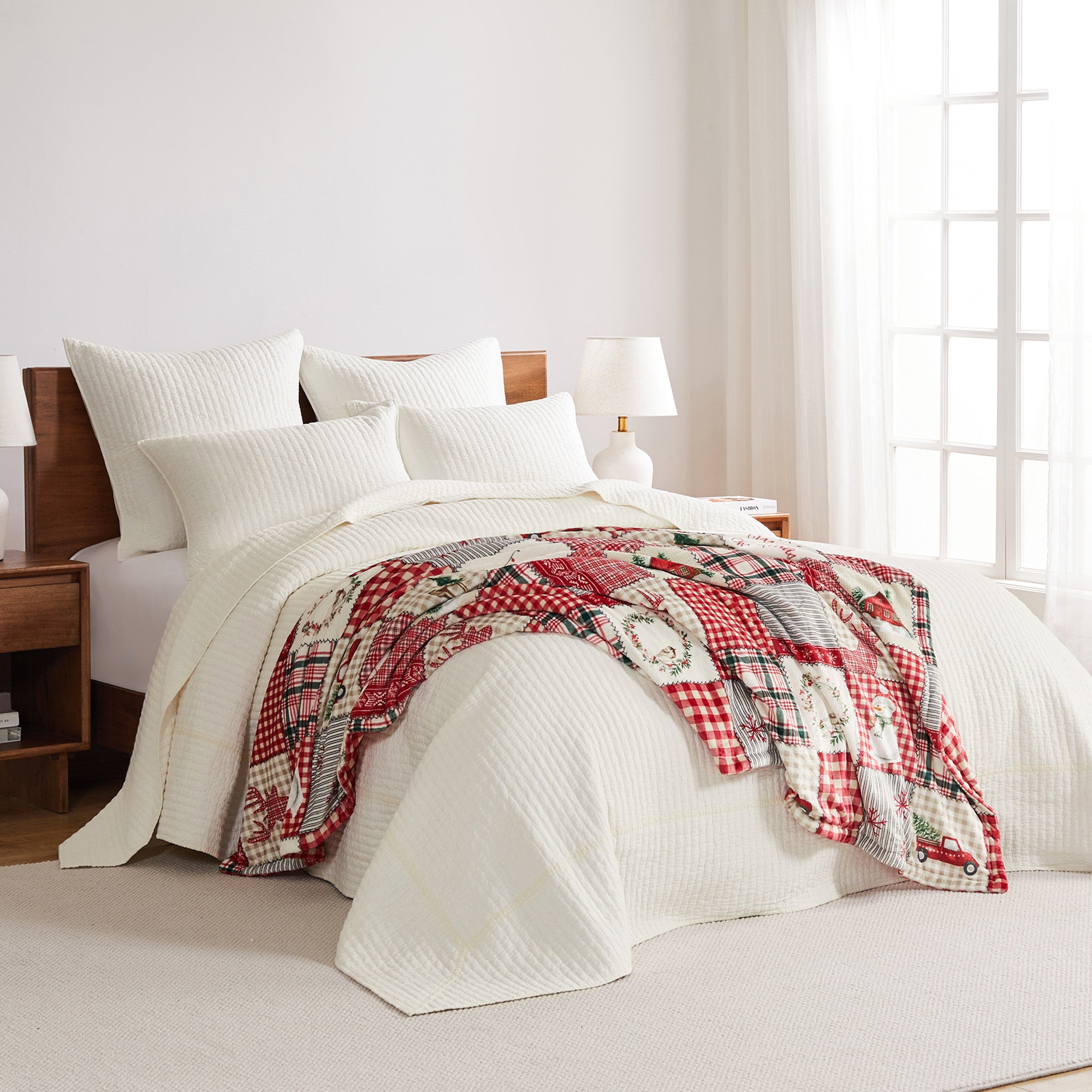 Levtex Home Cross Stitch Bedspread Set Bedspreads