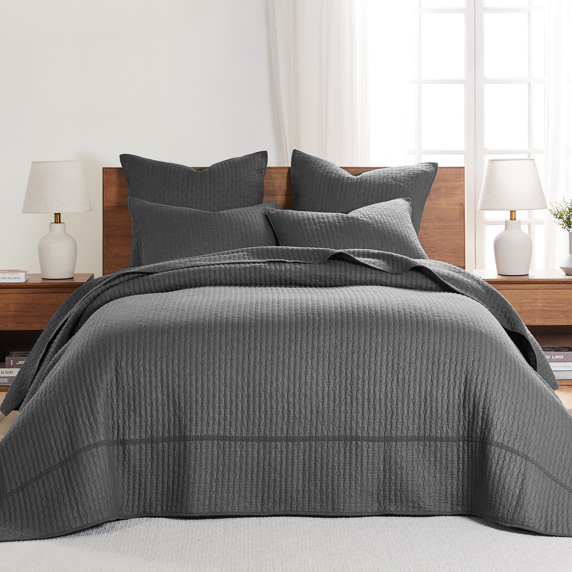 Levtex Home Cross Stitch Bedspread Set Bedspreads