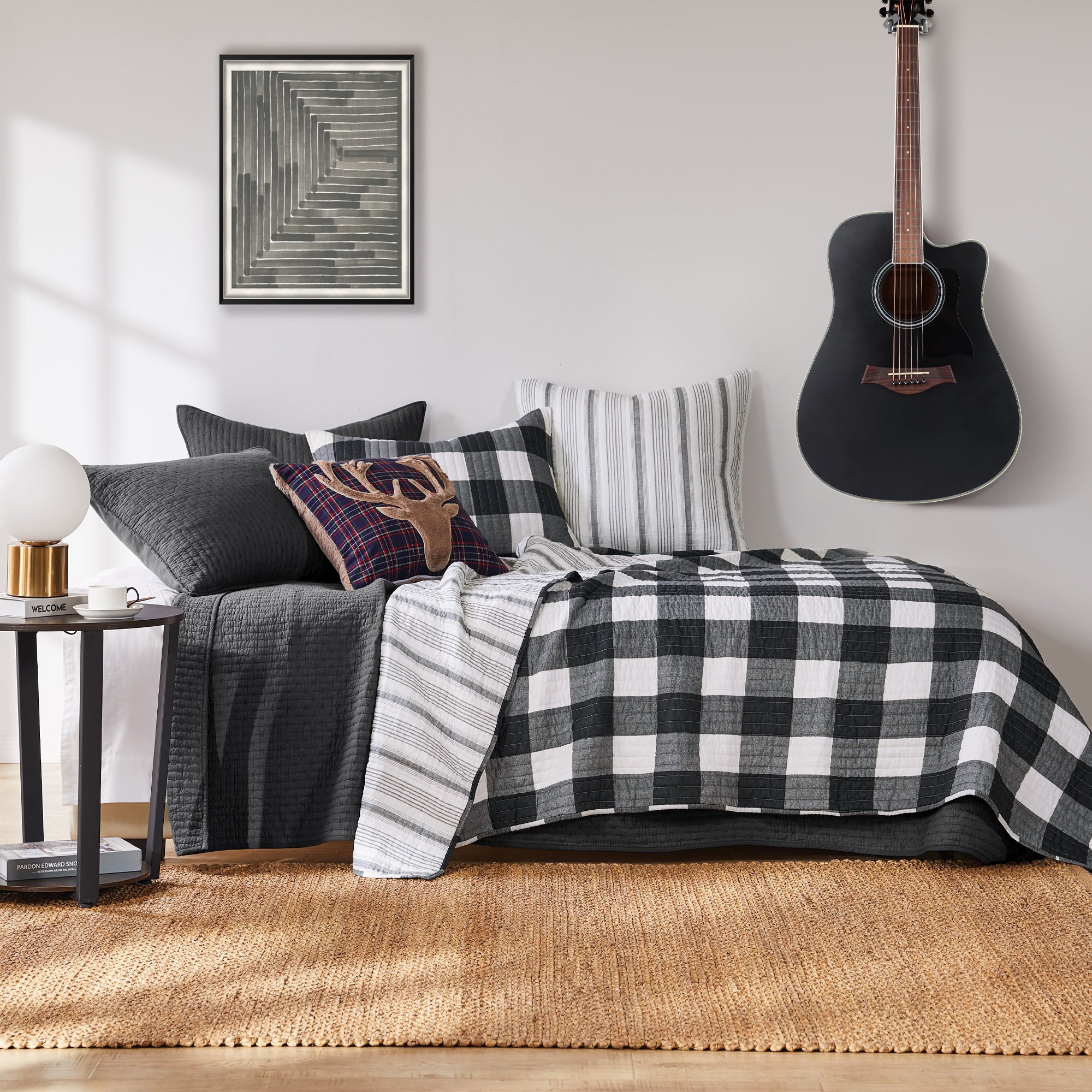 Levtex Home Cross Stitch Quilt Set Quilts