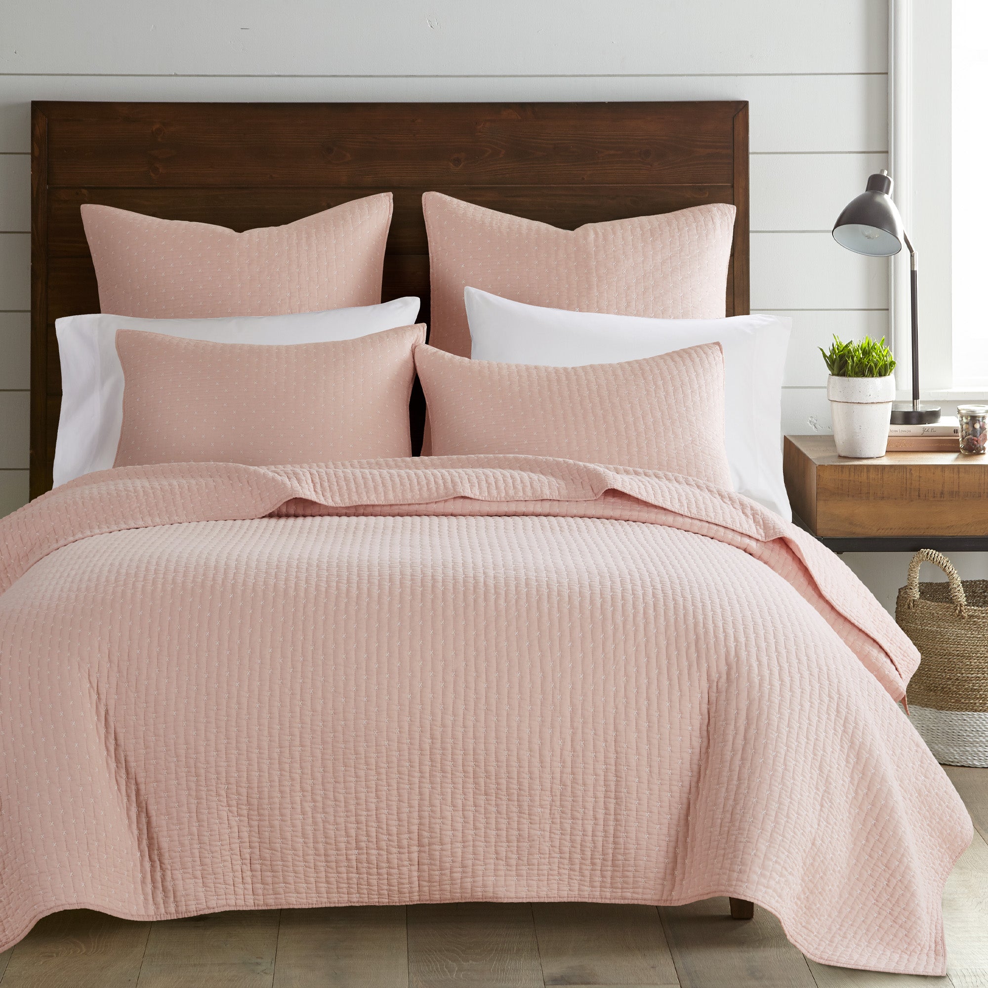 Levtex Home Cross Stitch Quilt Set Quilts
