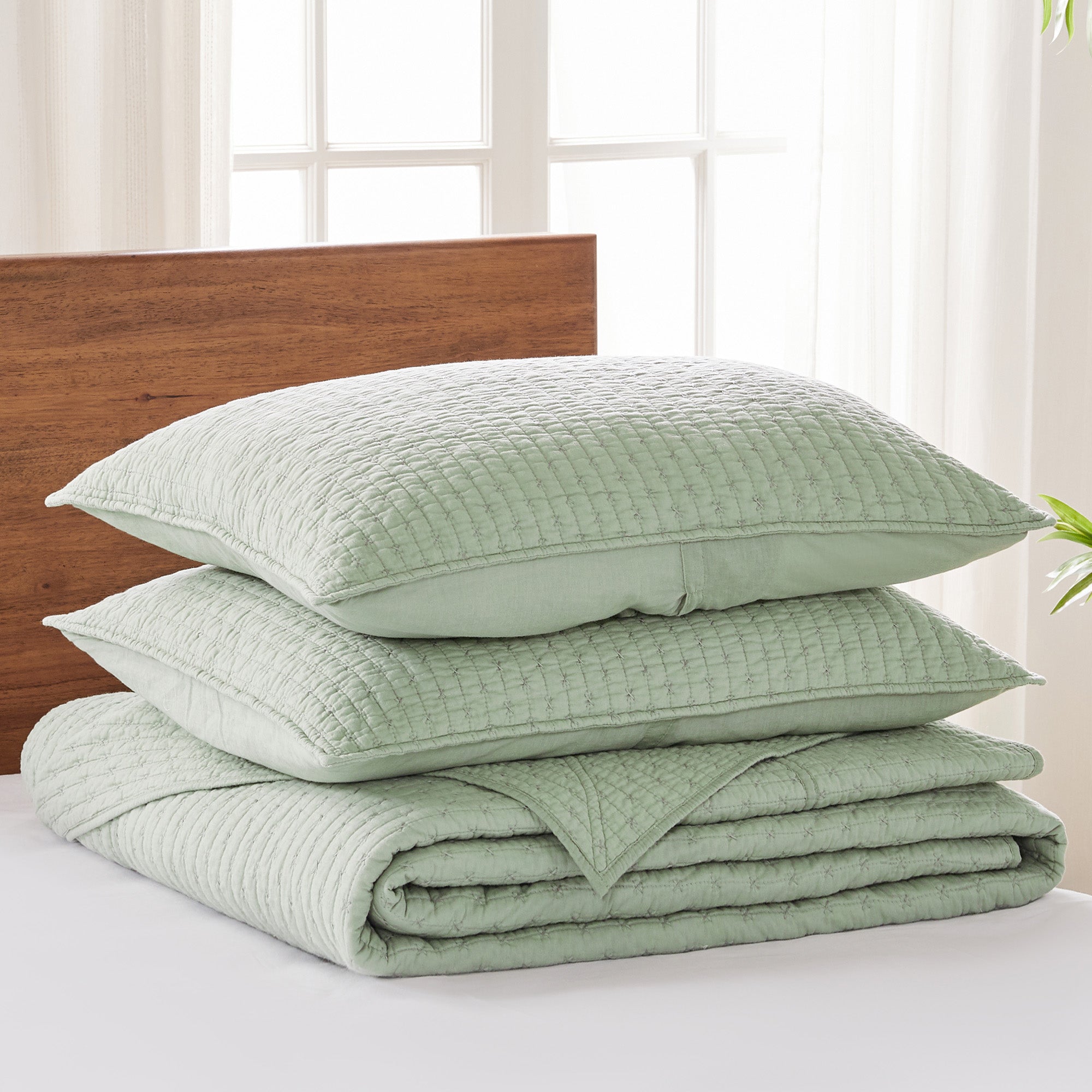 Levtex Home Cross Stitch Bedspread Set Bedspreads