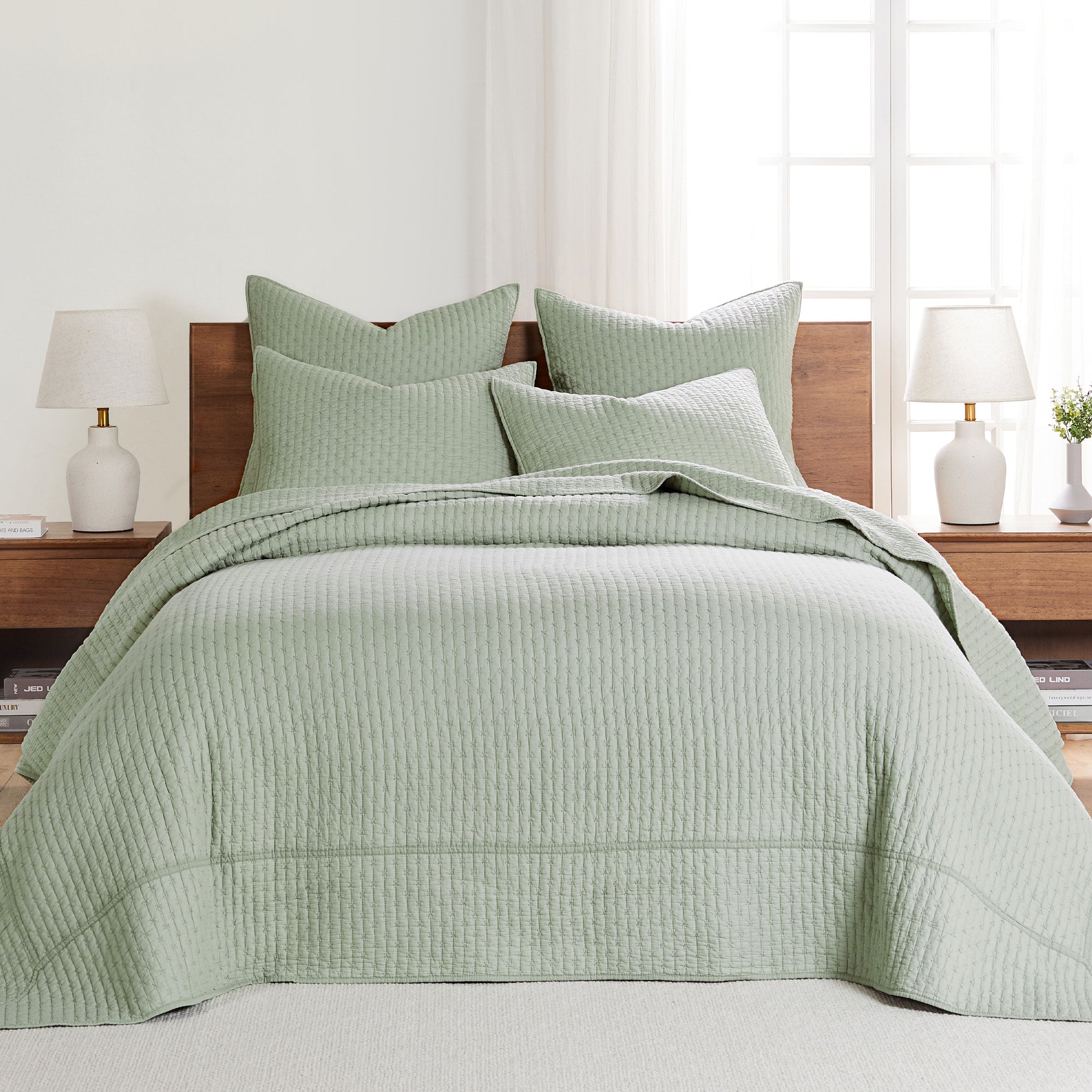 Levtex Home Cross Stitch Bedspread Set Bedspreads