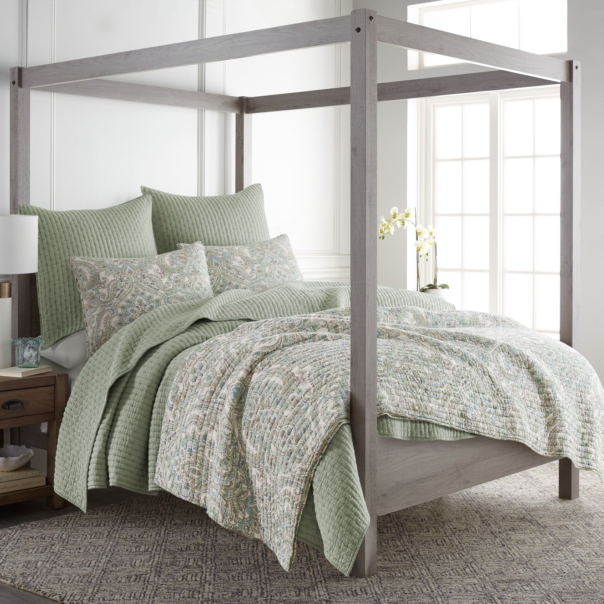 Levtex Home Cross Stitch Quilt Set Quilts