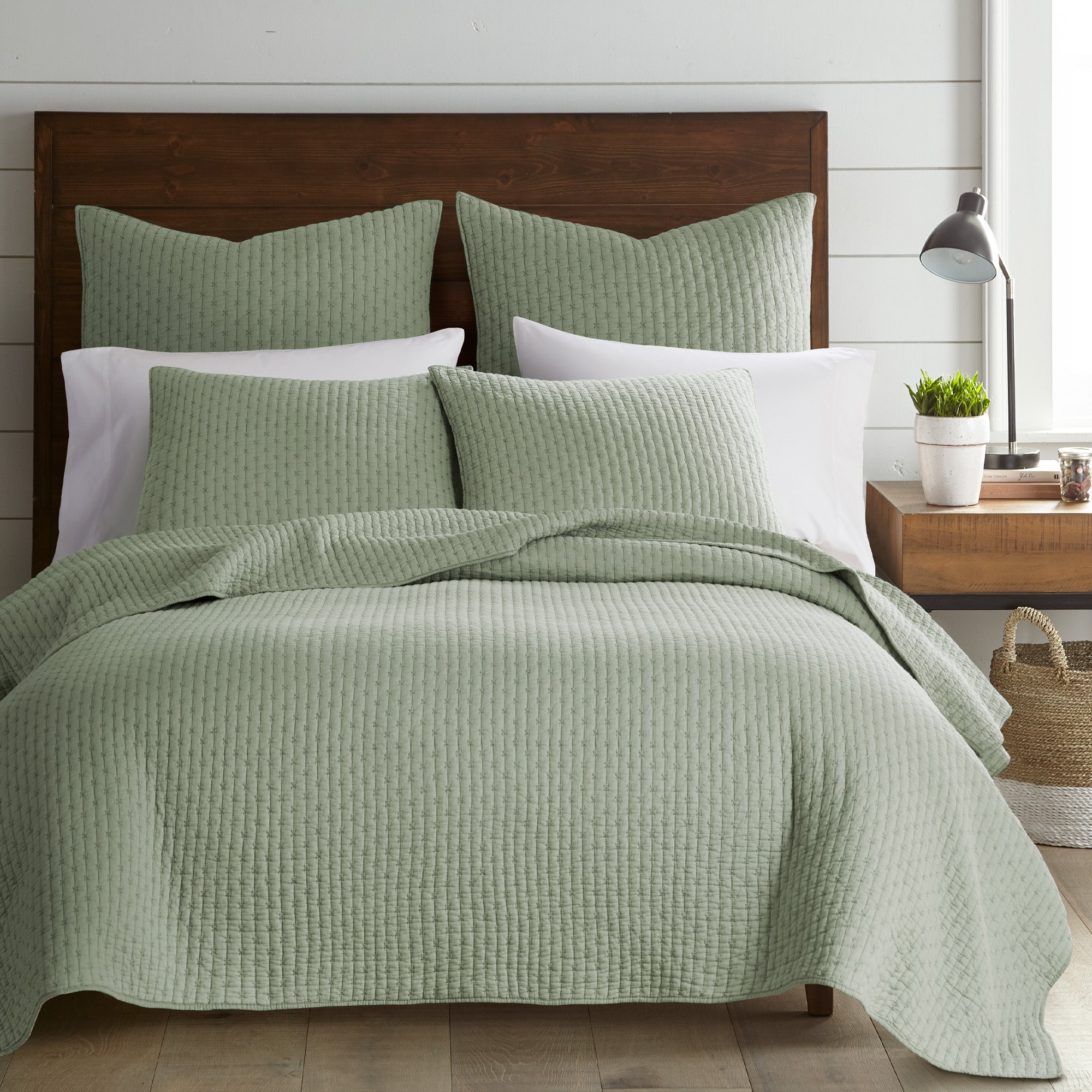 Levtex Home Cross Stitch Quilt Set Quilts