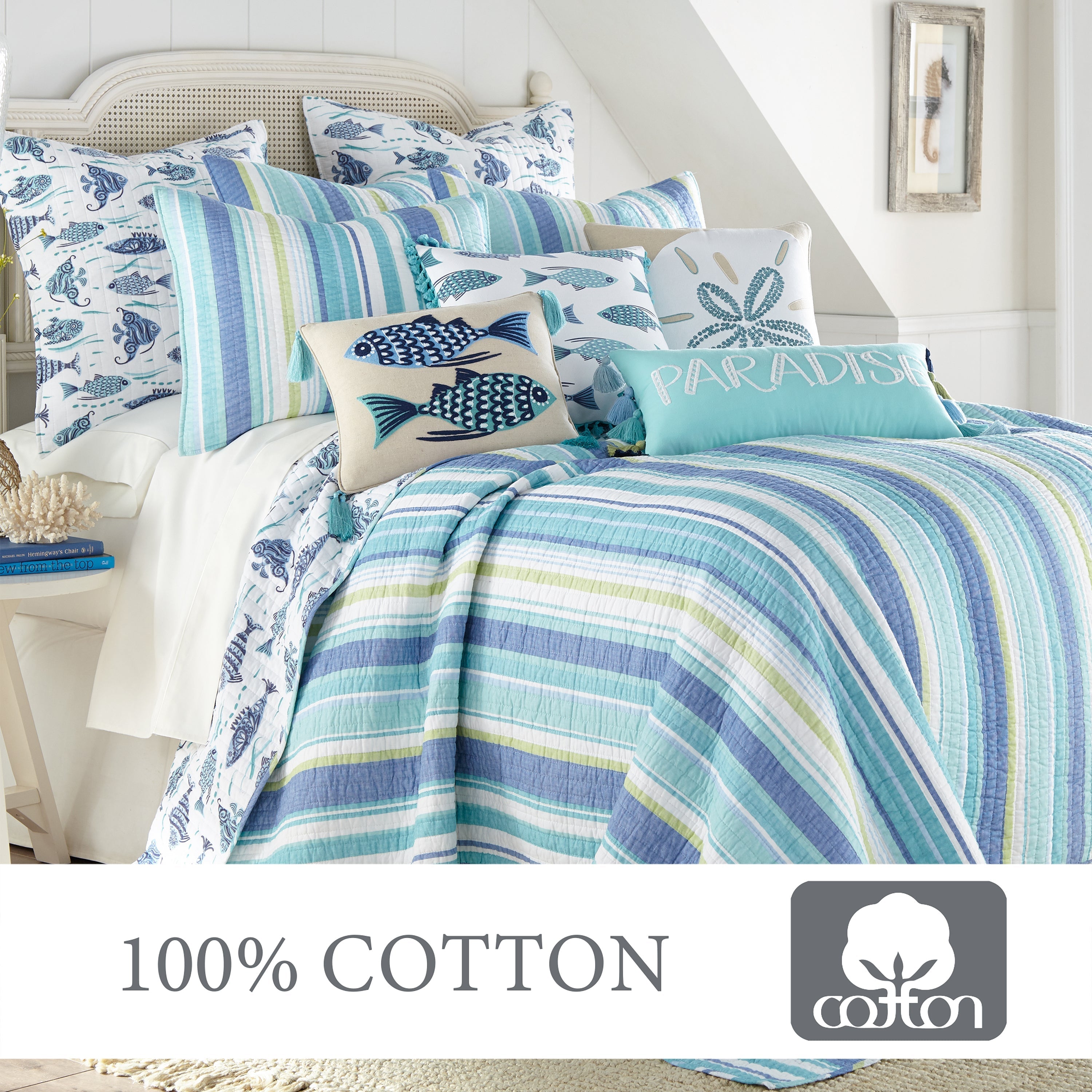 Levtex Home Laida Beach Quilt Set Quilts