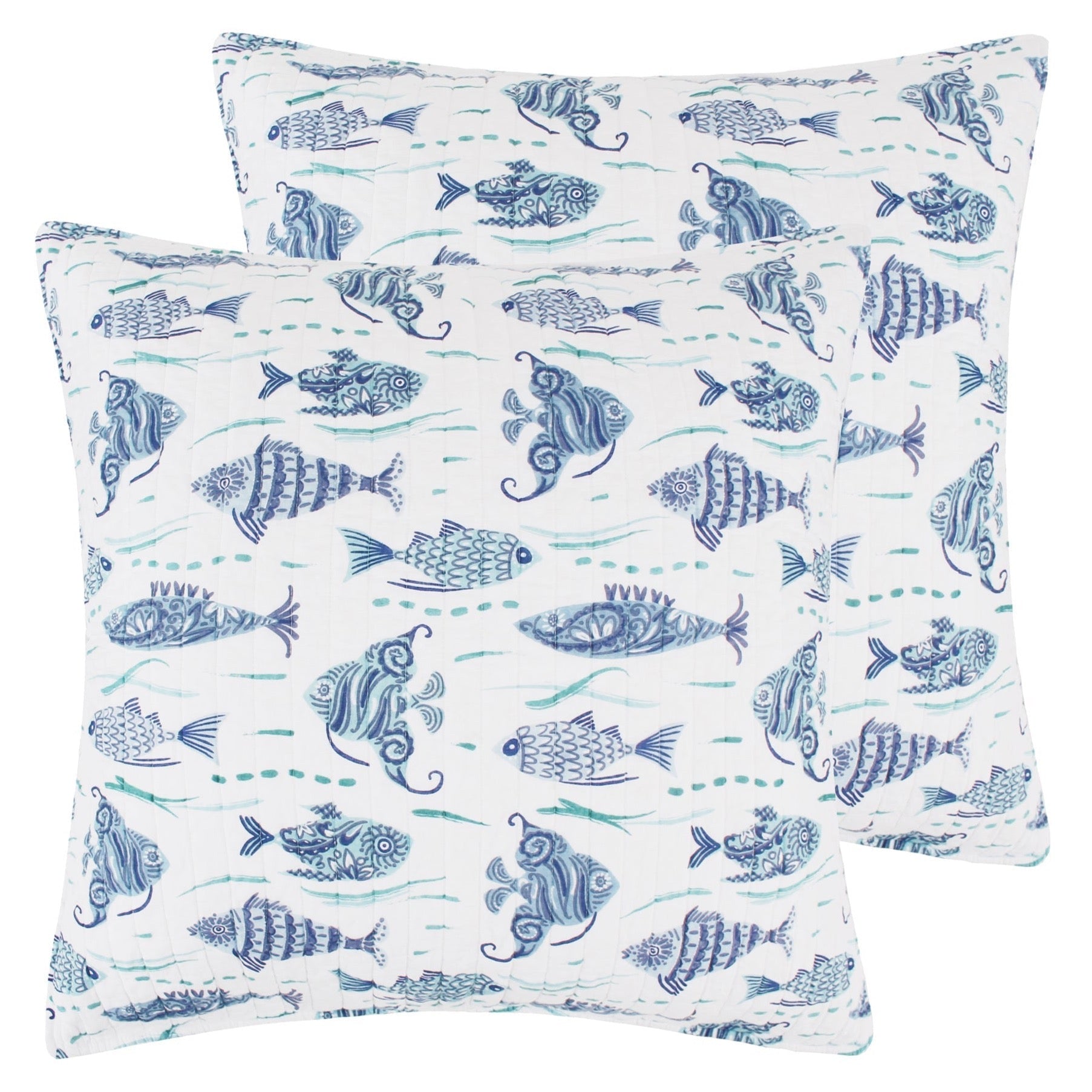 Levtex Home Laida Beach Euro Sham Set of 2 Euro Shams