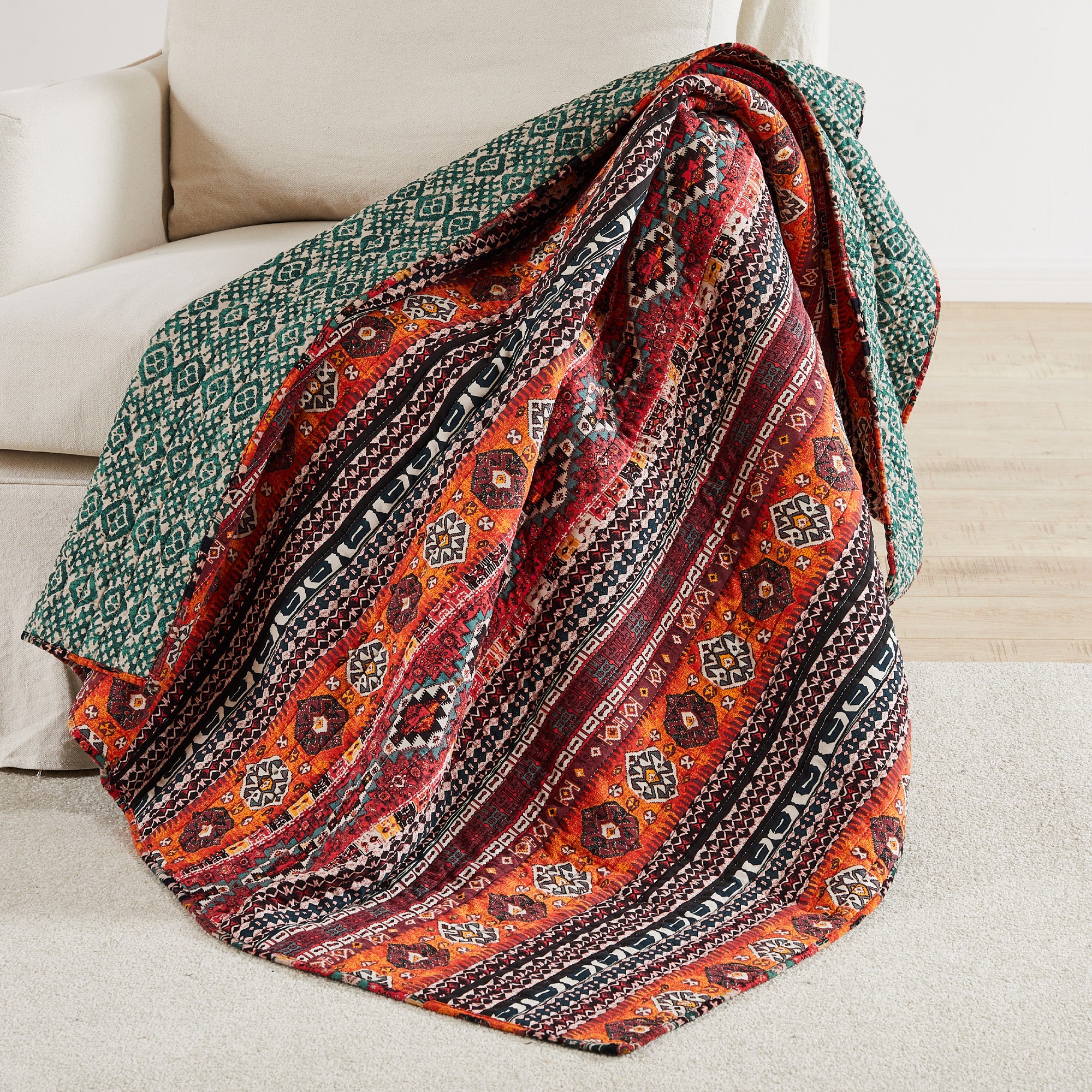 Levtex Home Vista Quilted Throw Throws