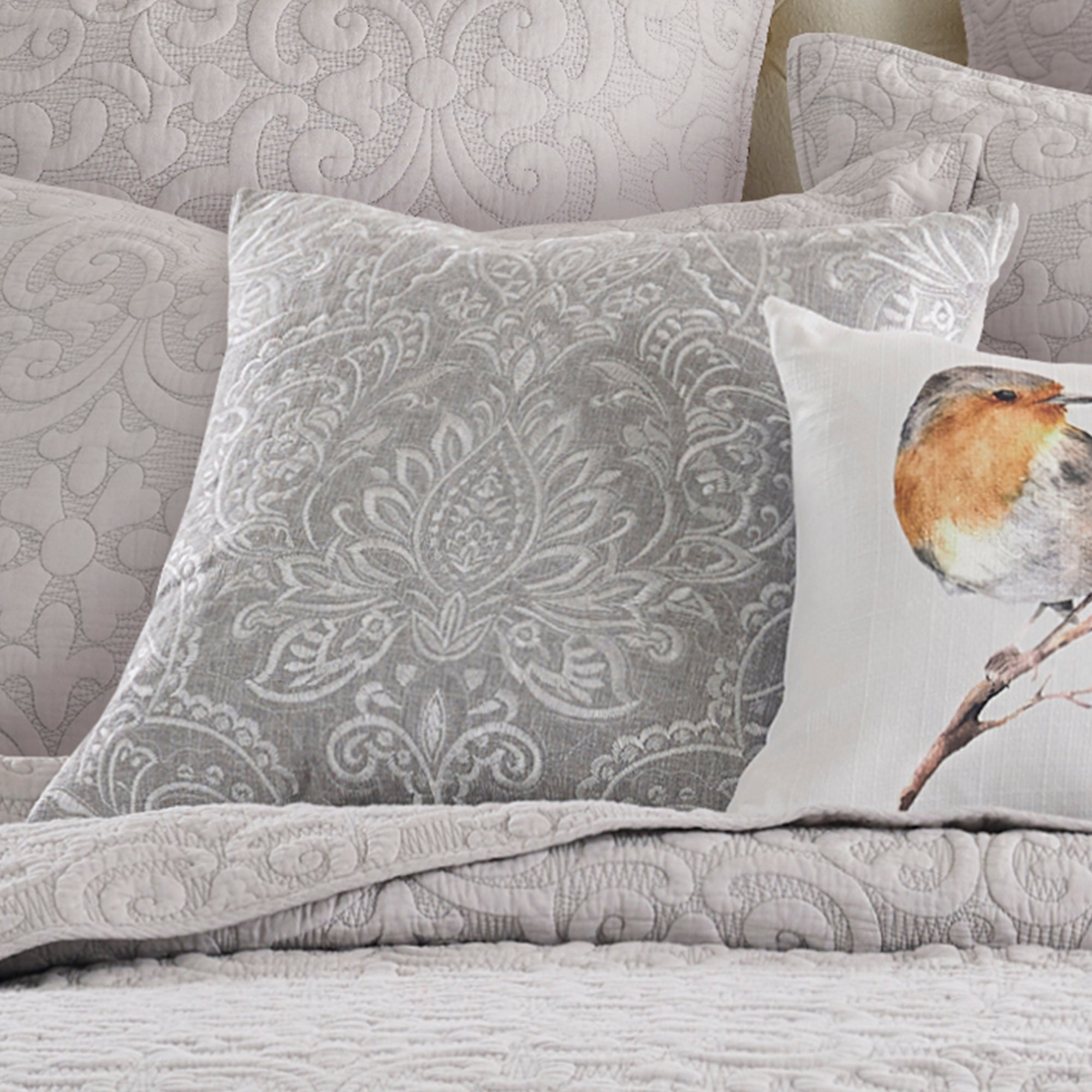 Levtex Home Sherbourne Embroidered Pillow Decorative Pillows